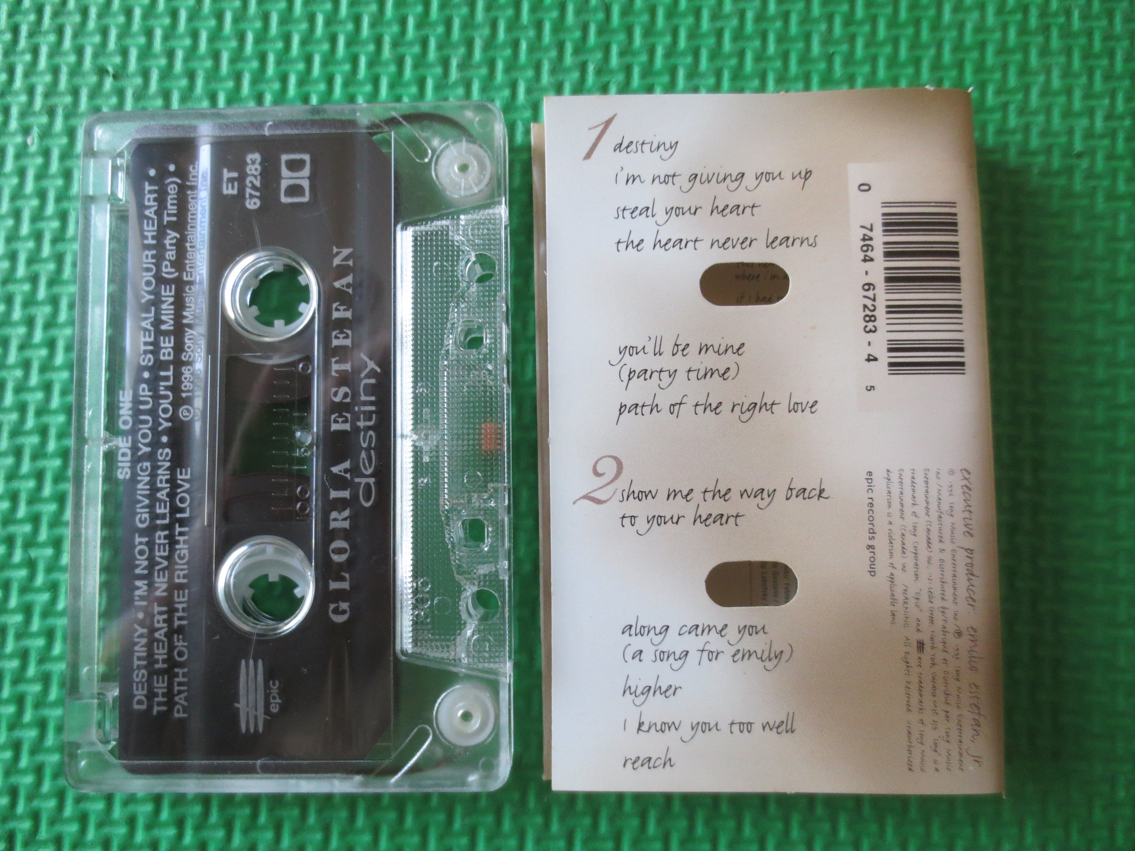 Gloria Estefan – Destiny (1996) Cassette