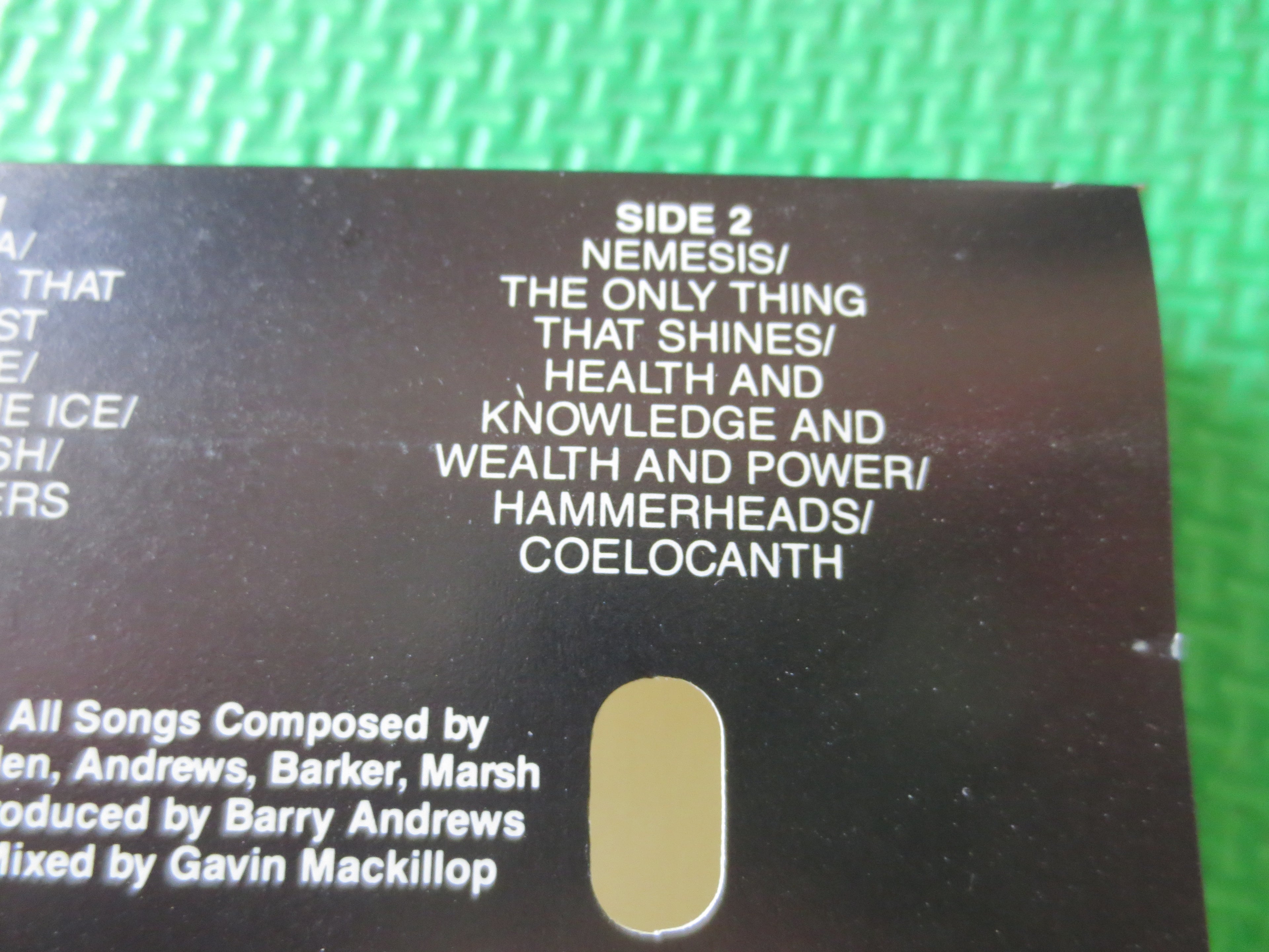 Shriekback – Oil and Gold (1985) Cassette