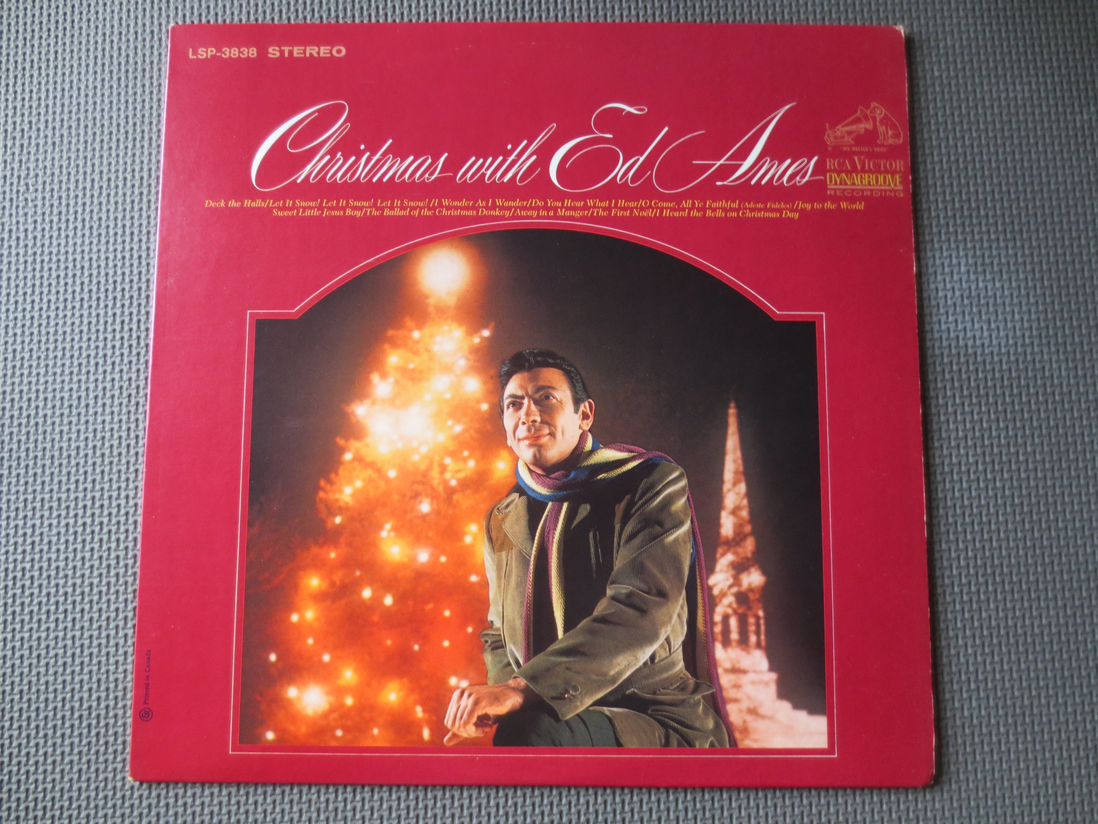 Ed Ames – Christmas with Ed Ames (1967) Vinyl LP