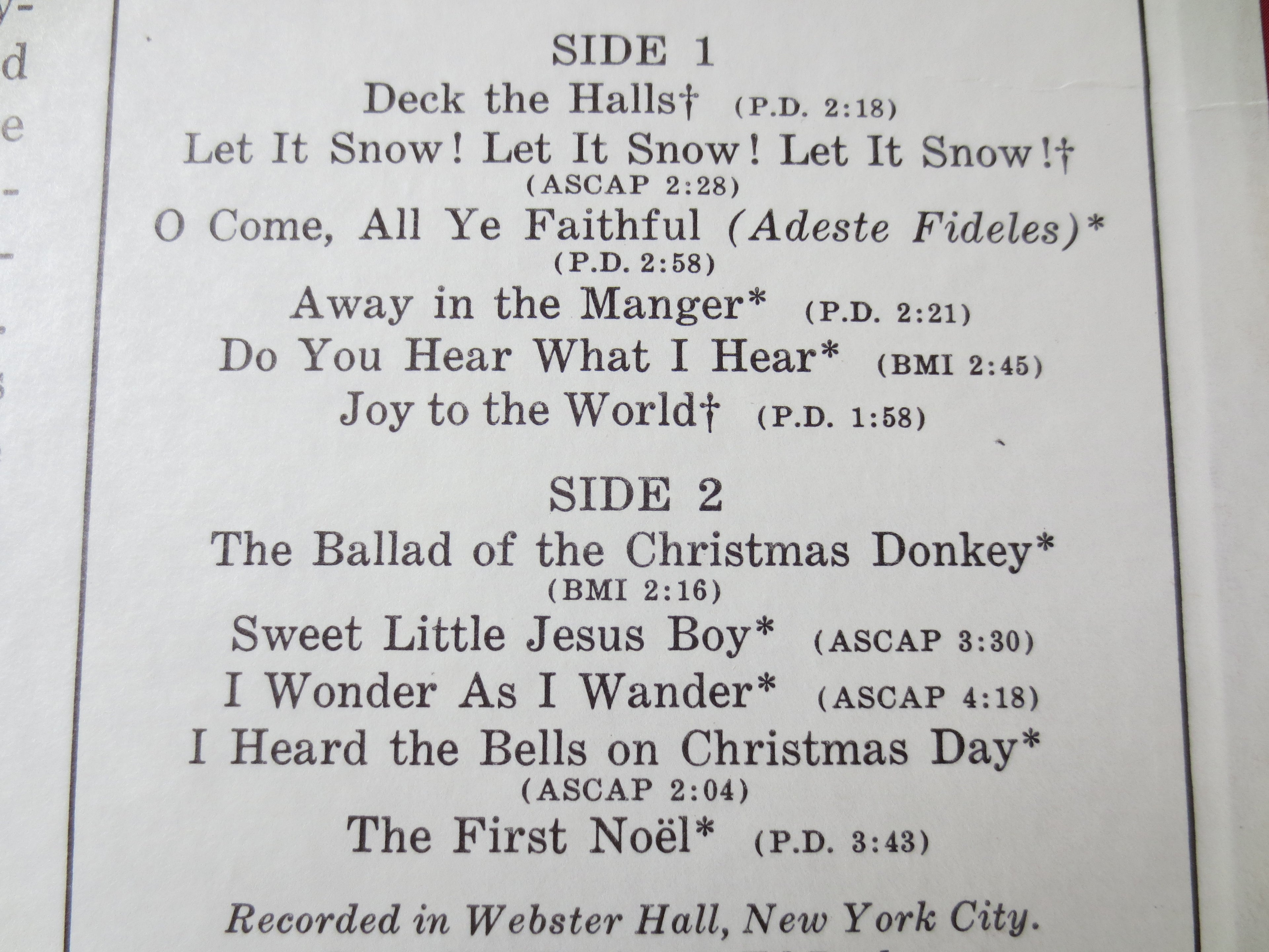 Ed Ames – Christmas with Ed Ames (1967) Vinyl LP