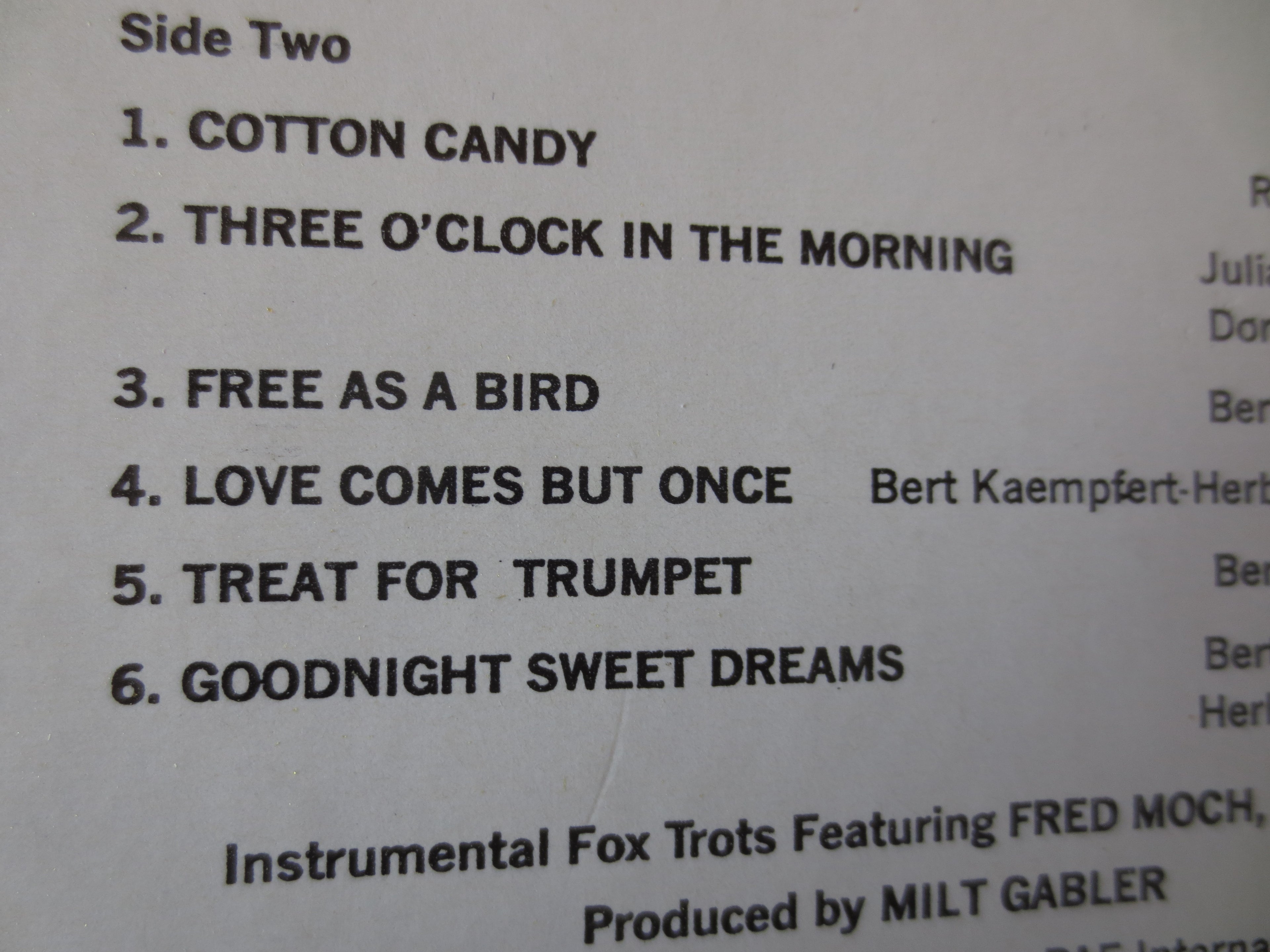 Bert Kaempfert – Blue Midnight (1961) Vinyl LP