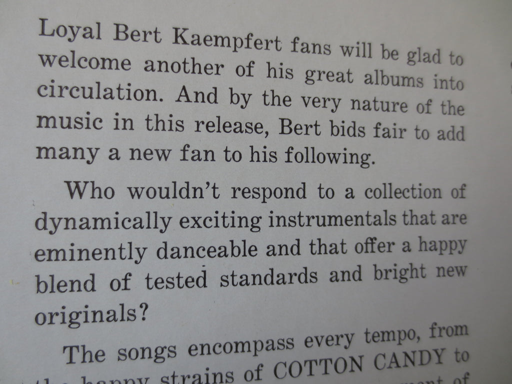 Bert Kaempfert – Blue Midnight (1961) Vinyl LP