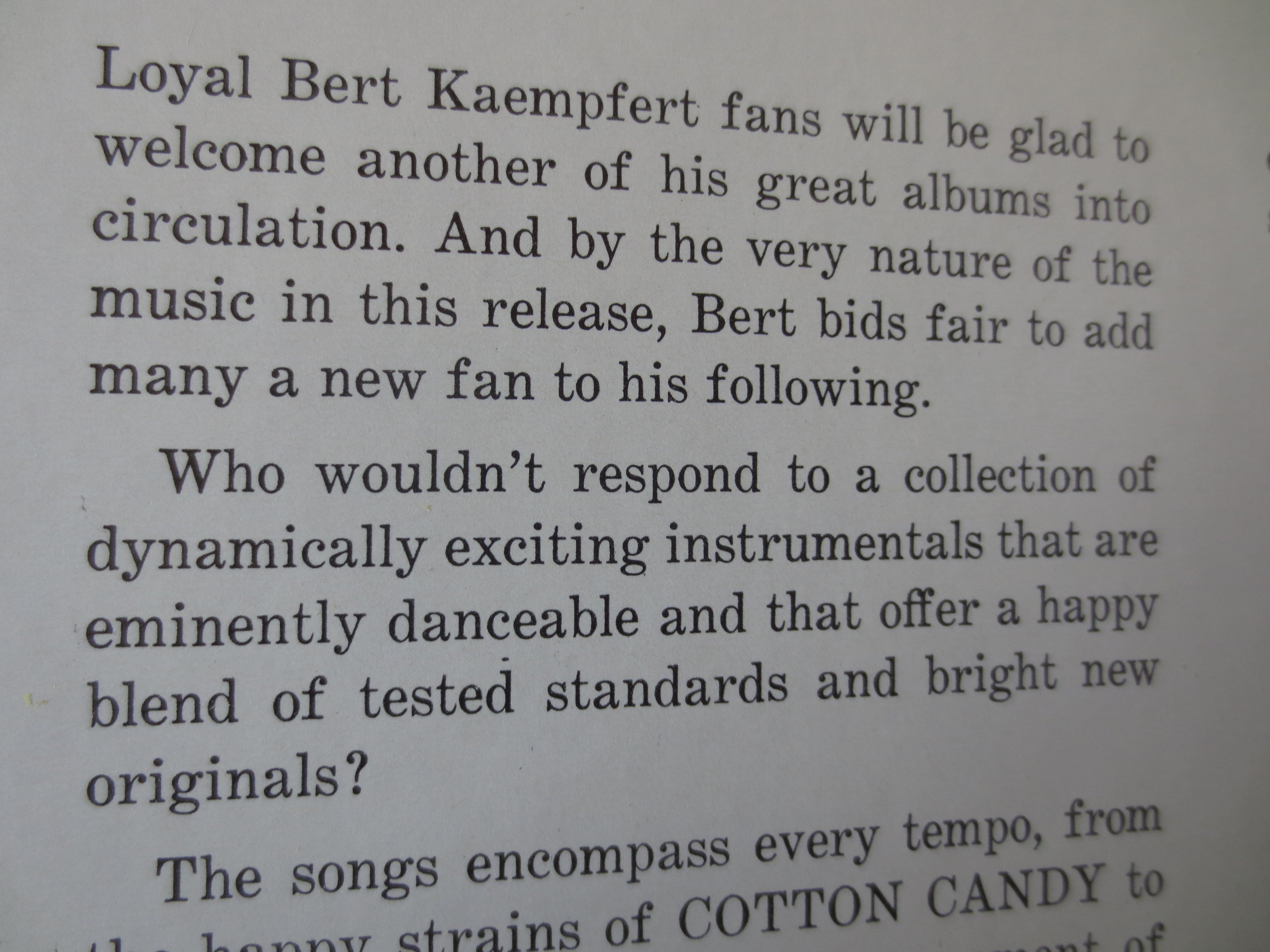 Bert Kaempfert – Blue Midnight (1961) Vinyl LP