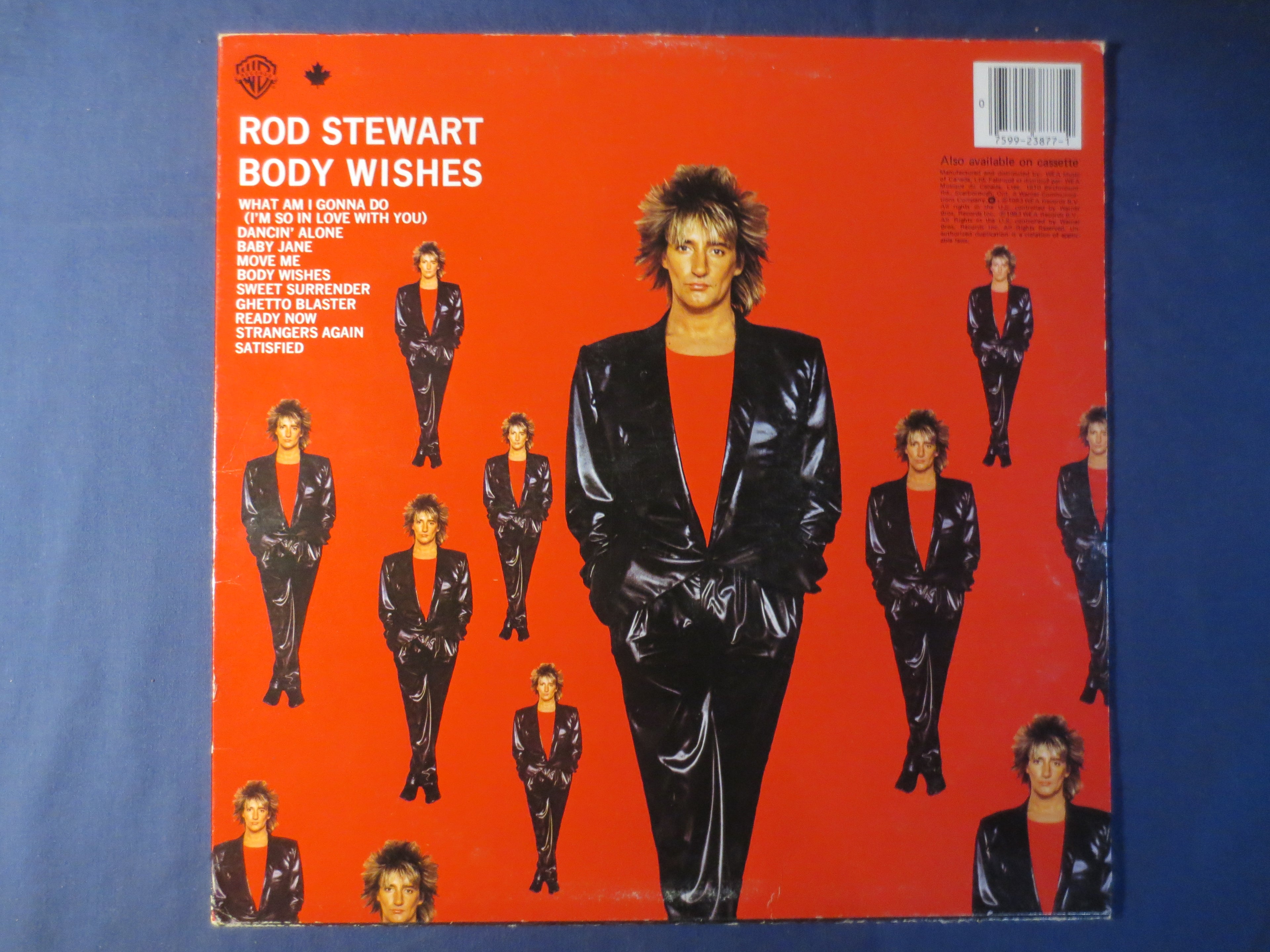 Rod Stewart – Body Wishes (1983) Vinyl LP