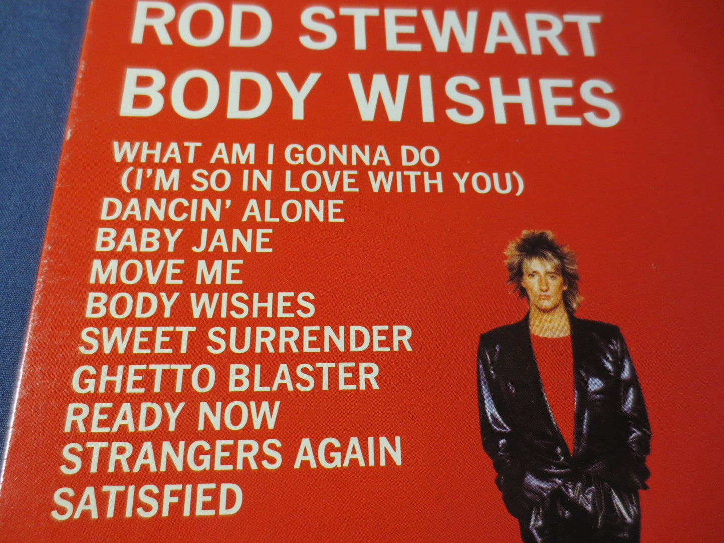 ROD STEWART, BODY Wishes, Rod Stewart Record, Rod Stewart Album, Rod Stewart Lp,  Pop Records, Vintage Vinyl, 1983 Records