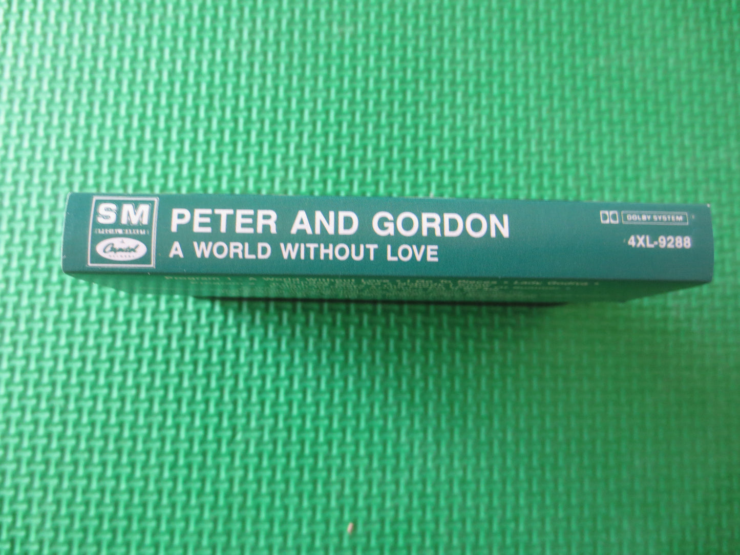 PETER and GORDON, WORLD Without Love, Peter and Gordon lp, Pop Music Tape, Tape, Tape Cassette, Pop Cassette, Cassette Music