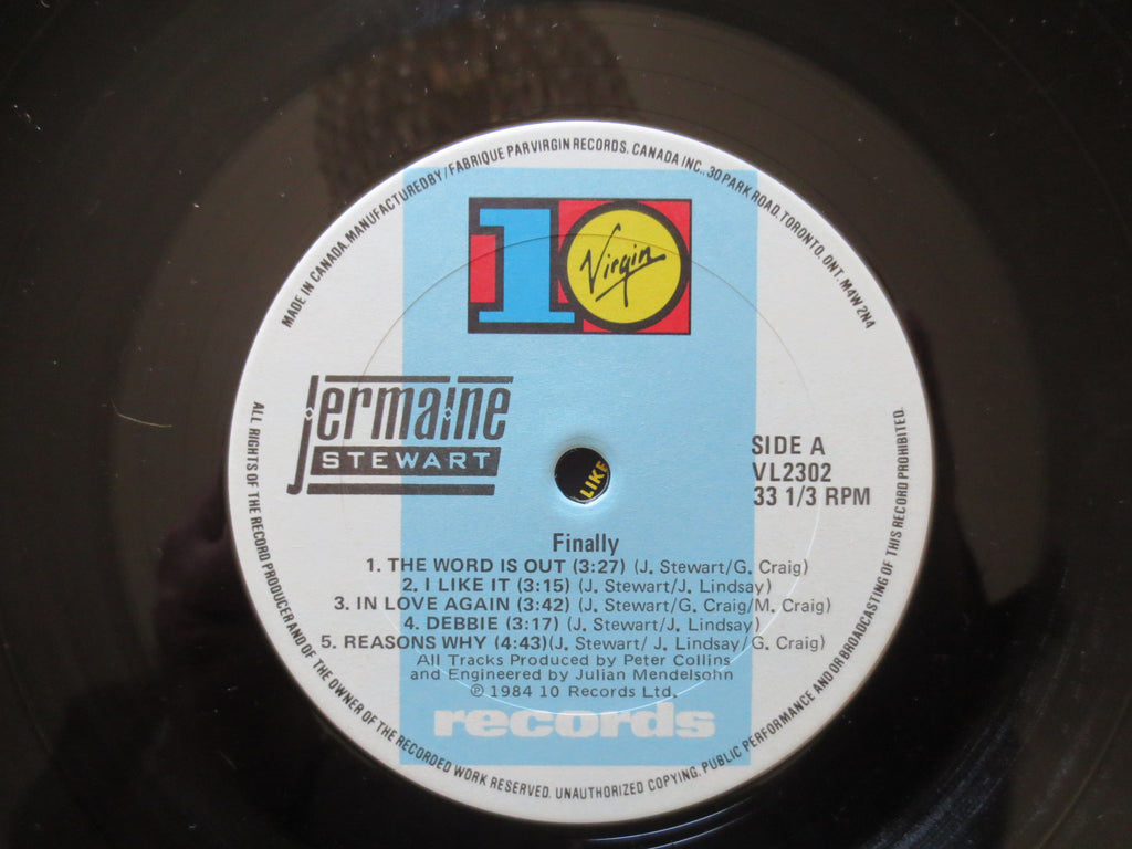 Jermaine Stewart – The Word Is Out (1984) Vinyl LP