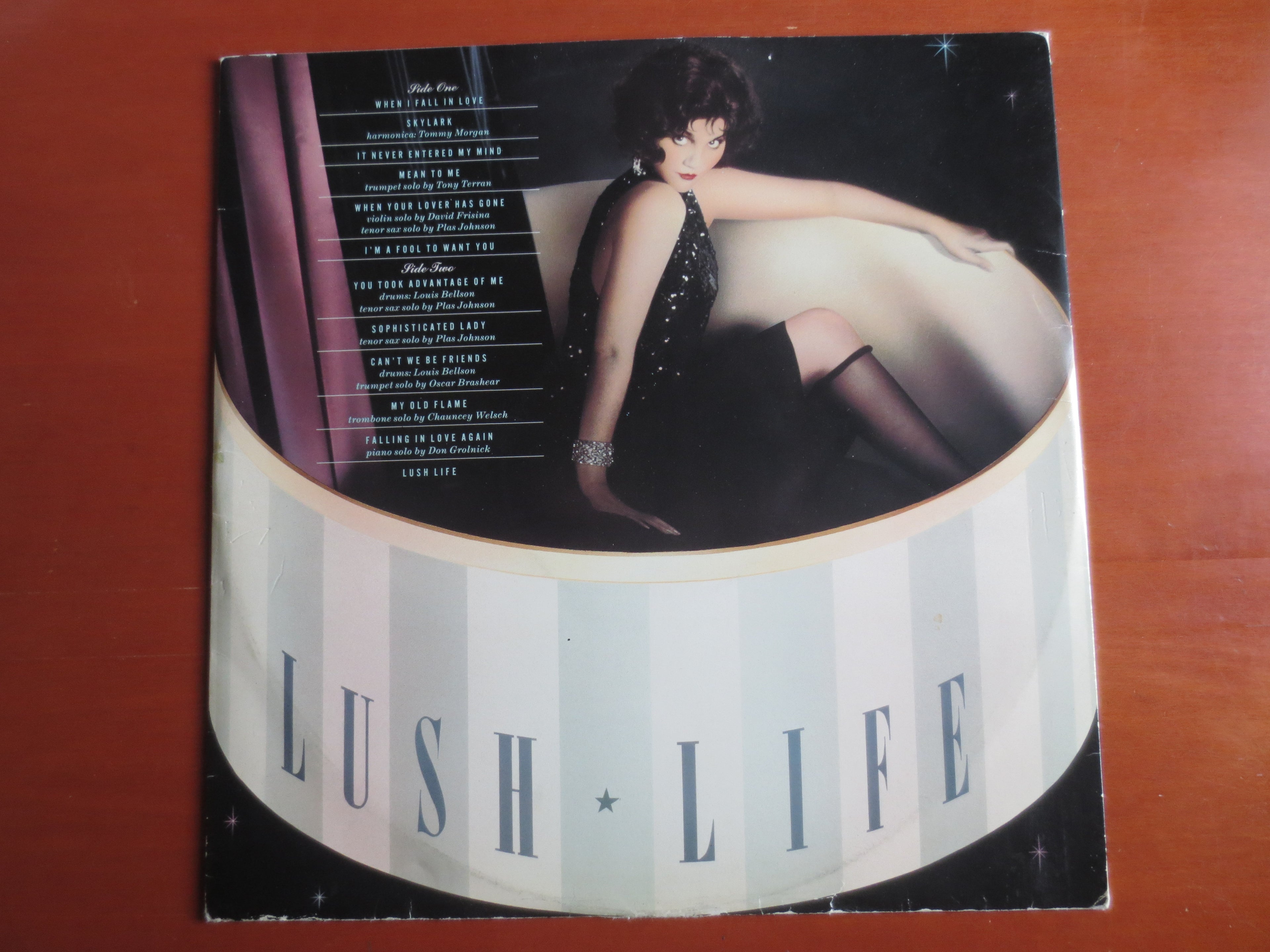 Linda Ronstadt – Lush Life (1986) Vinyl LP