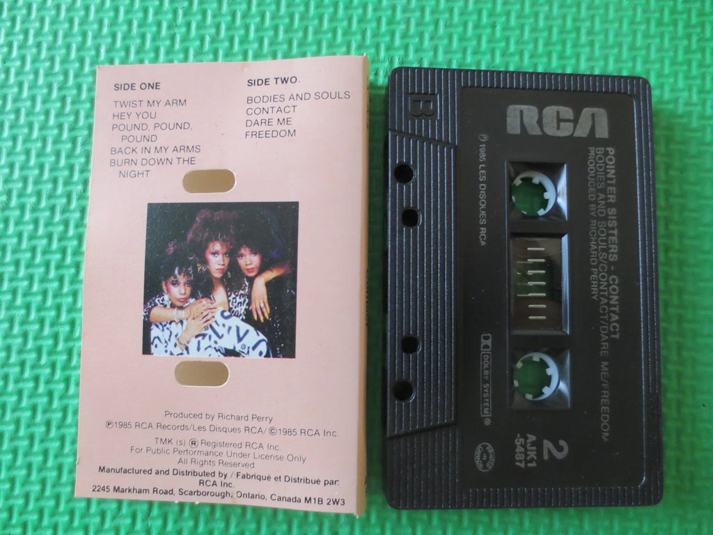 Pointer Sisters – Contact (1985) Cassette
