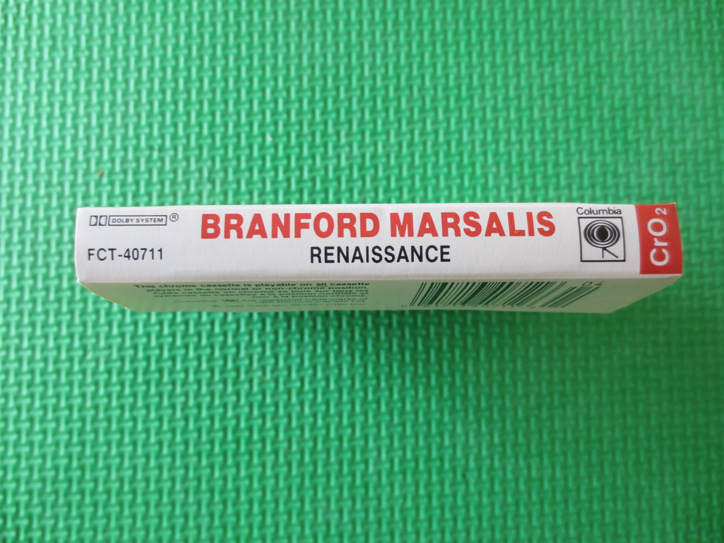 BRANFORD MARSALIS, RENAISSANCE,  Jazz Tape, Jazz Album, Tape Cassette, Jazz Cassette, Jazz Music Cassette, Cassette Music