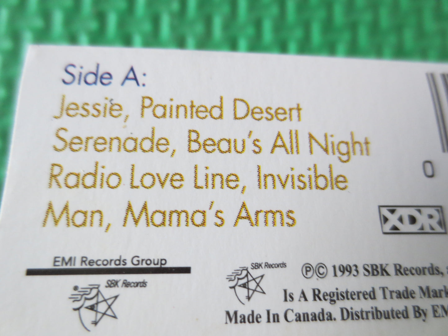 JOSHUA KADISON, PAINTED Desert Serenade, Joshua Kadison Tapes, Tapes, Folk Music Cassette, Cassette Music, 1993 Cassette