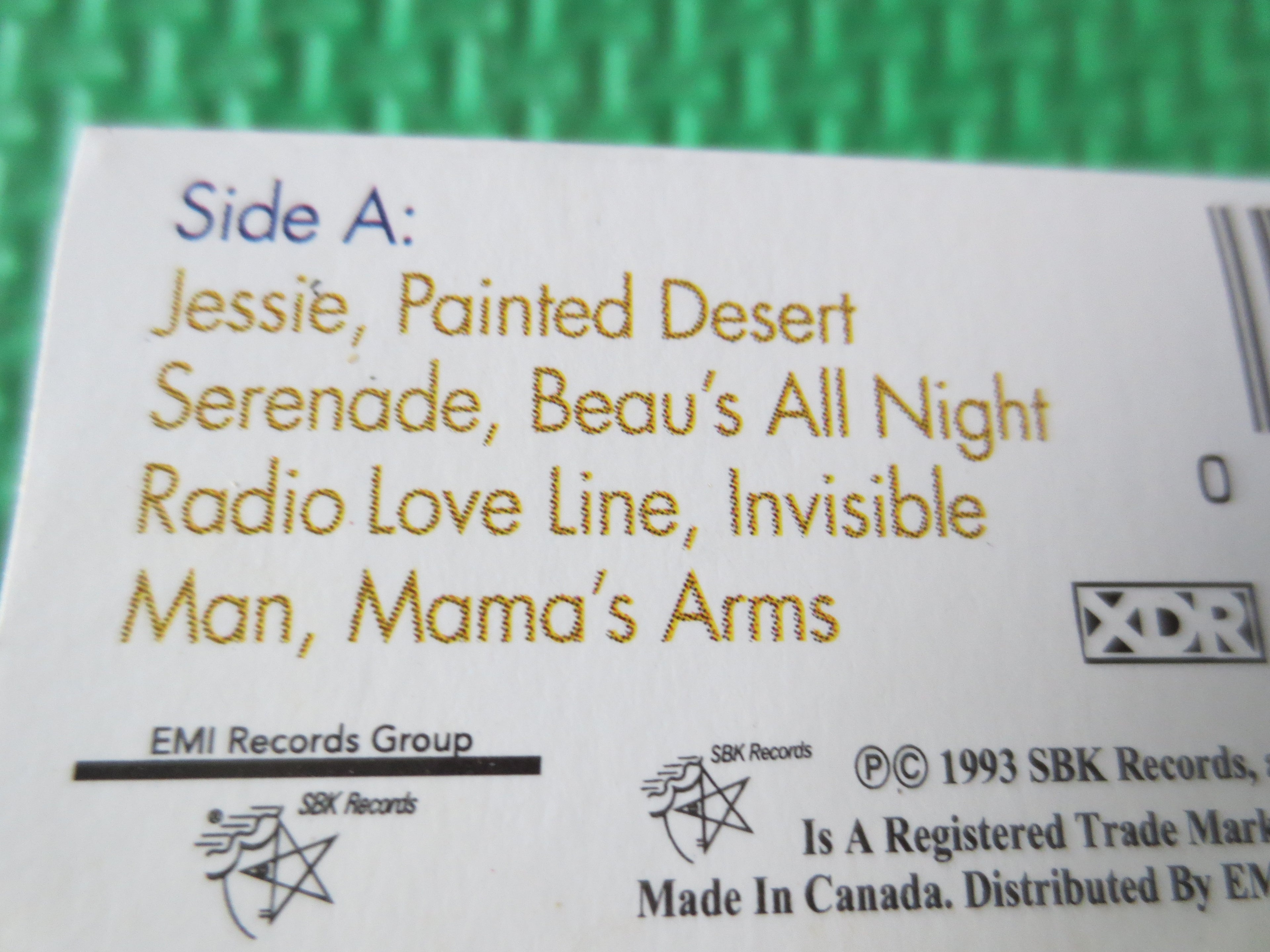 Joshua Kadison – Painted Desert Serenade (1993) Cassette
