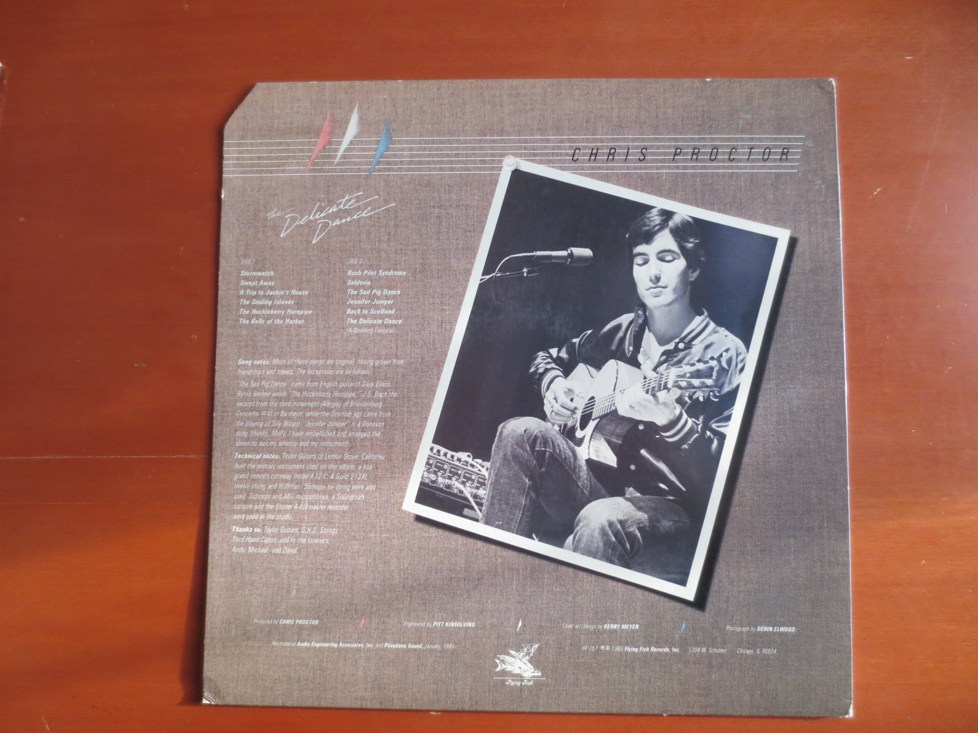Chris Proctor – The Delicate Dance (1985) [Vinyl LP]