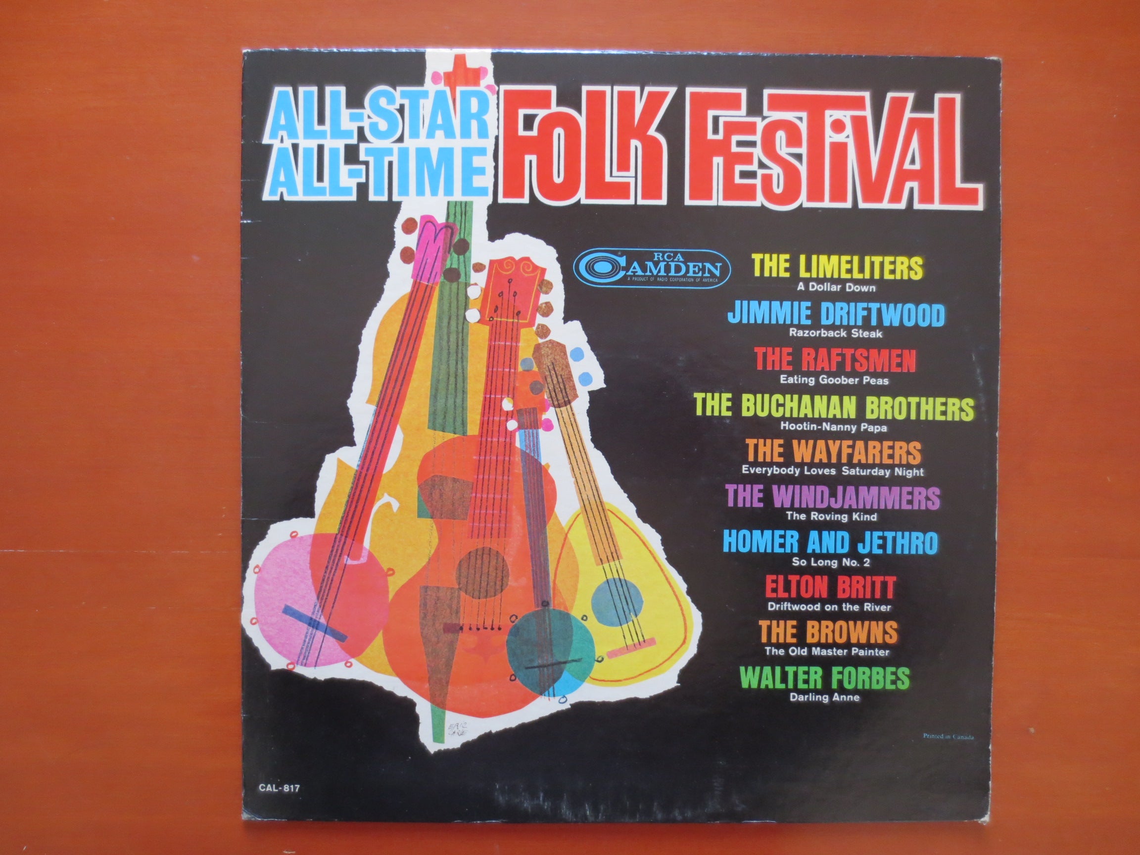 Folk Festival – Folk & Bluegrass Compilation (1964) Vinyl LP