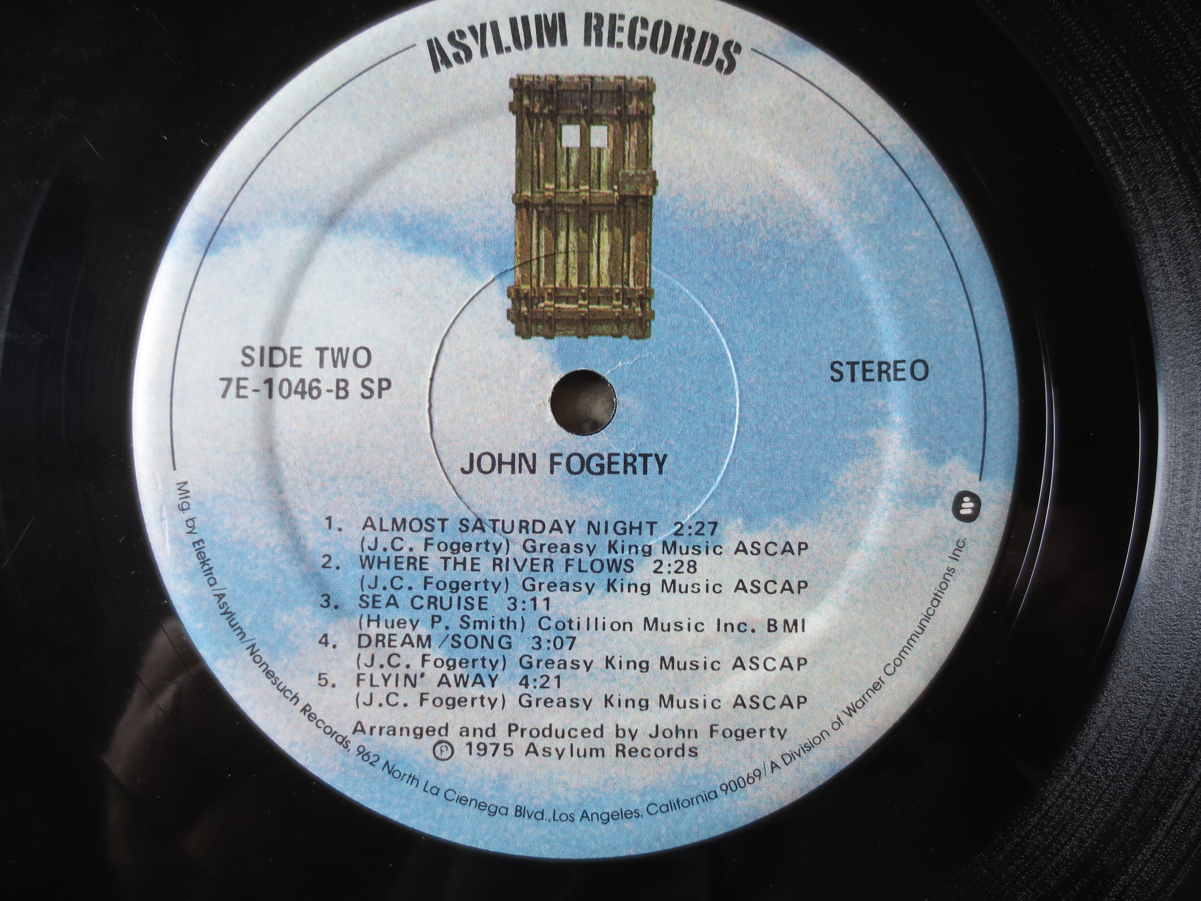 John Fogerty – John Fogerty (1975) Vinyl LP