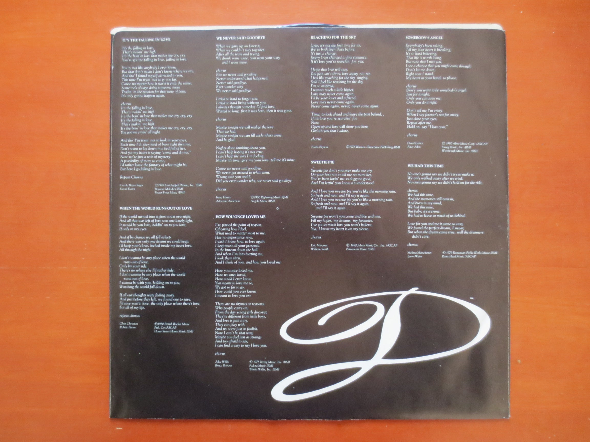 Dionne Warwick – No Night So Long (1980) Vinyl LP