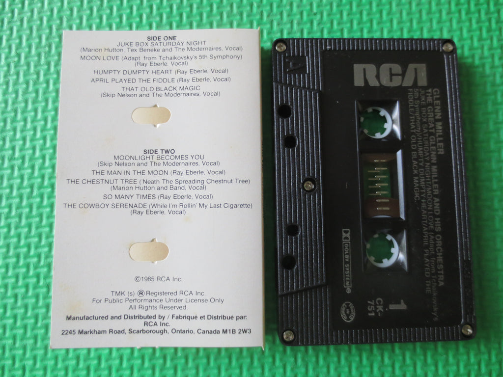 Glenn Miller – The Great Glenn Miller and His Orchestra (1985) Cassette