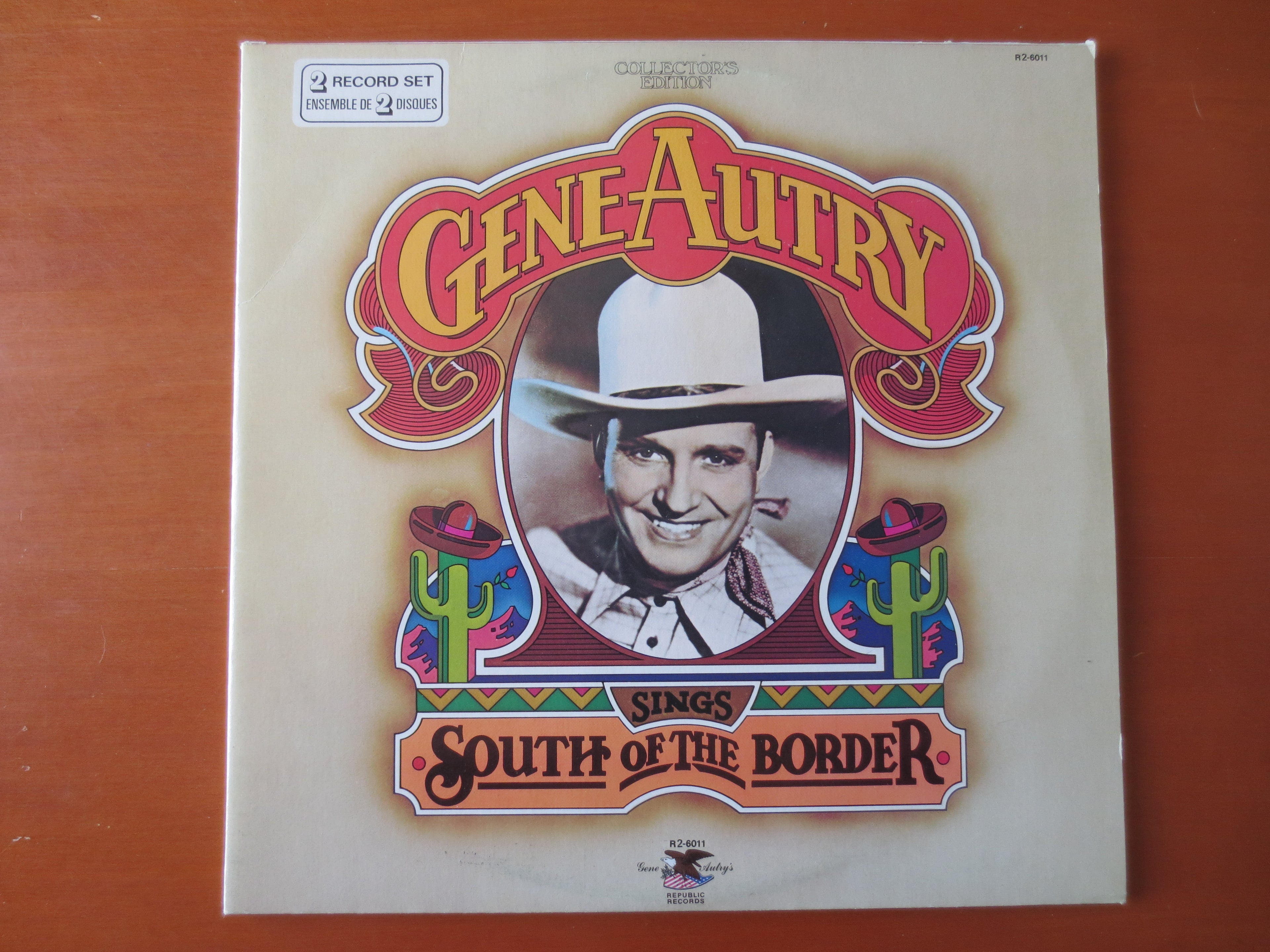 GENE AUTRY, South of the Border, Gene Autry Records, Gene Autry Lps, Gene Autry Albums, Gene Autry Vinyl, Lps, 1976 Records