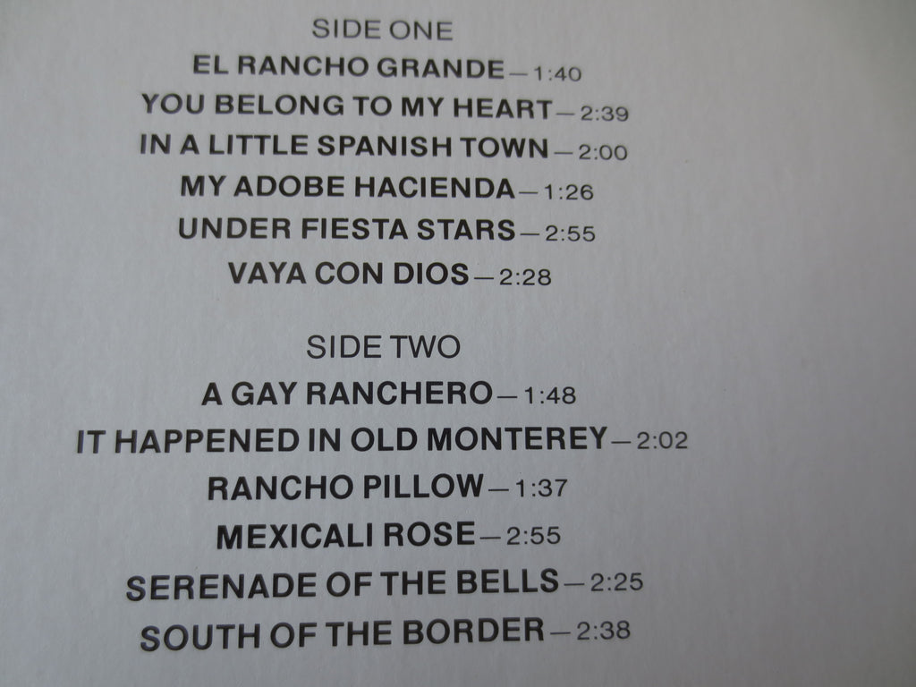 Gene Autry – South of the Border (1976) Vinyl LP