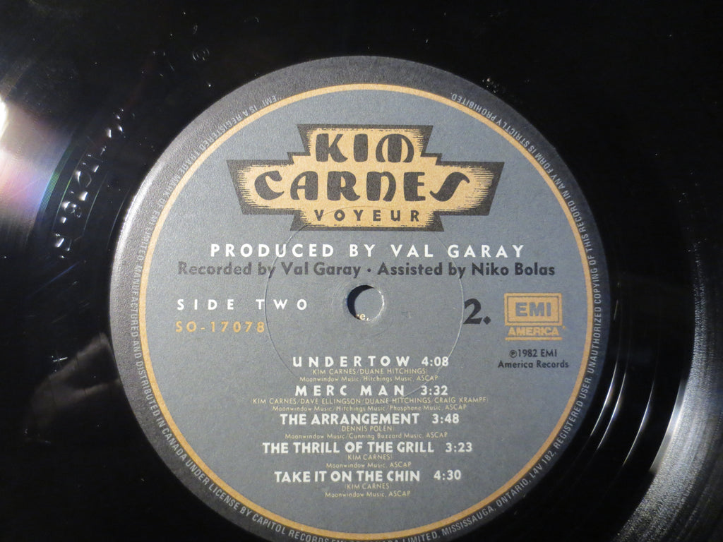 Kim Carnes – Voyeur (1982) [Vinyl LP]
