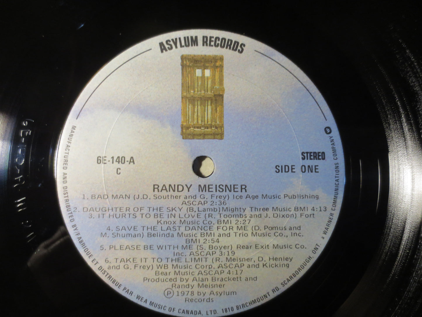 RANDY MEISNER, The EAGLES, Rock Records, Vintage Vinyl, Record Vinyl, Records, Vinyl Records, Vinyl Albums, 1978 Records