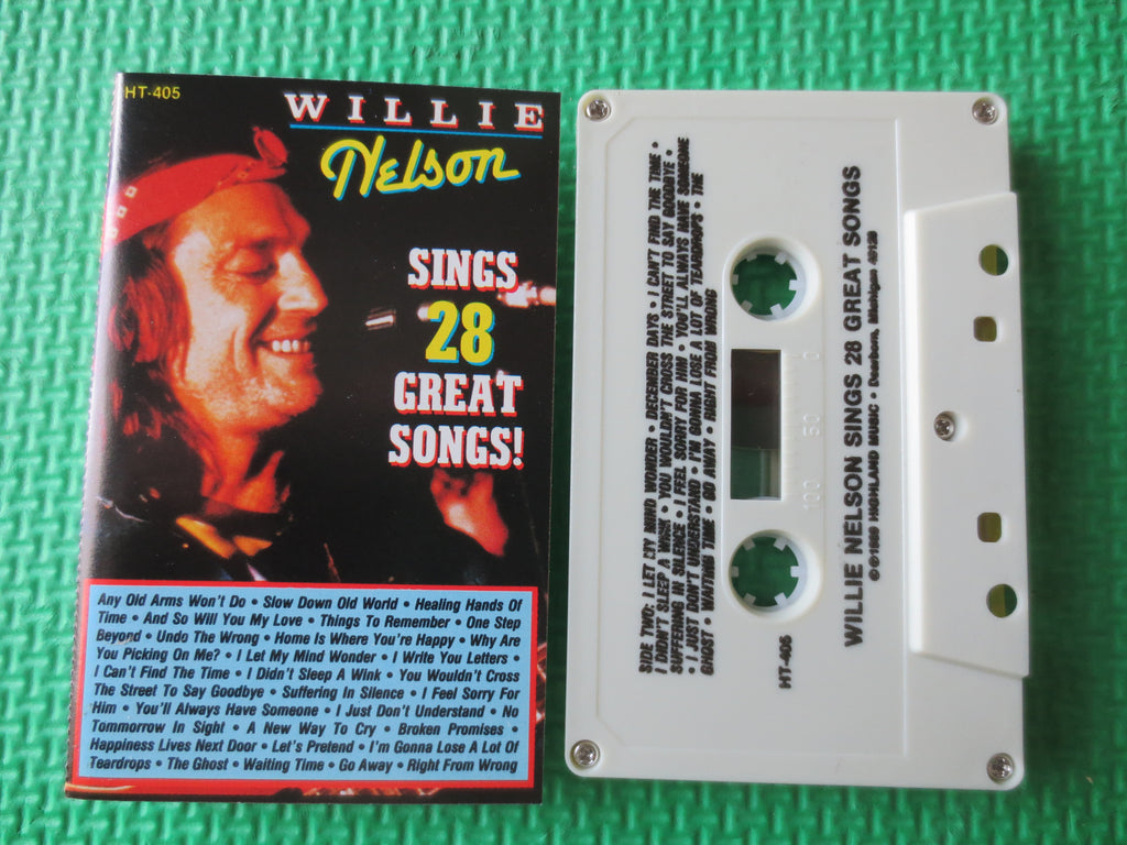 Willie Nelson – Sings 28 Great Songs (1989) Cassette