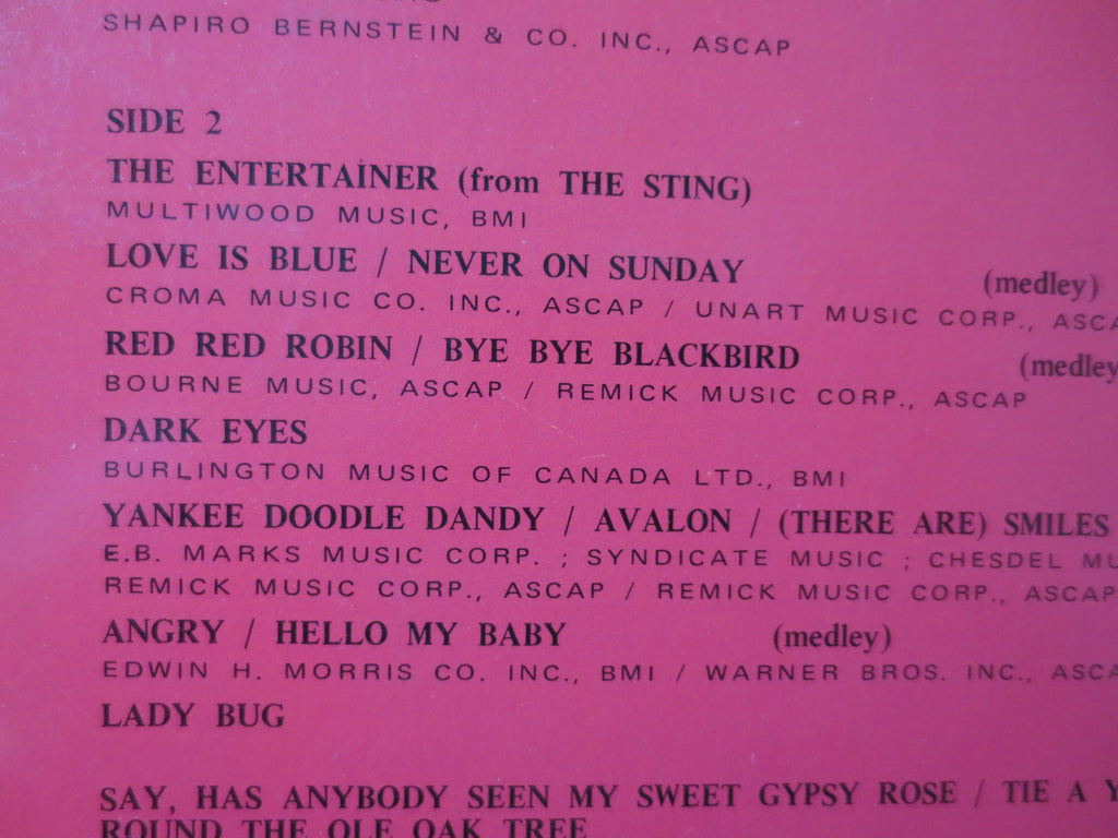 Maurice Bolyer – Banjo and Piano Favorites (1975) Vinyl LP