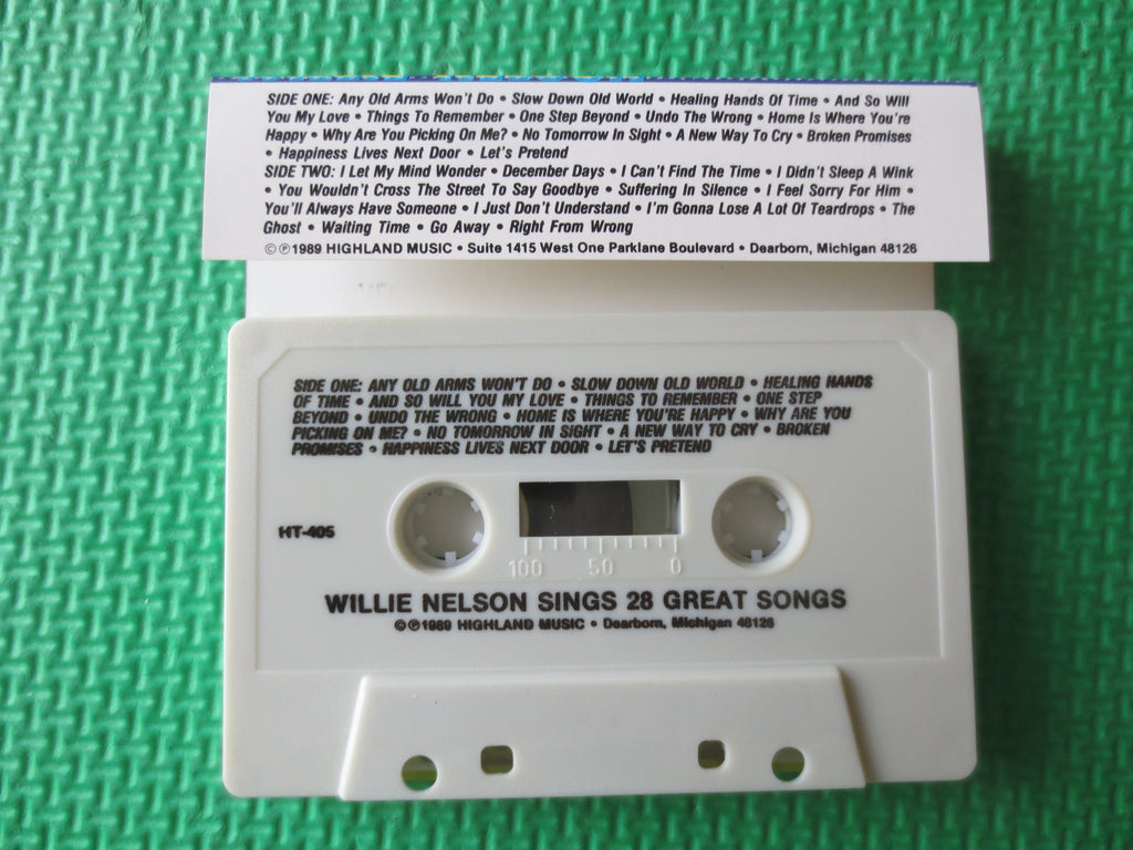 Willie Nelson – Sings 28 Great Songs (1989) Cassette
