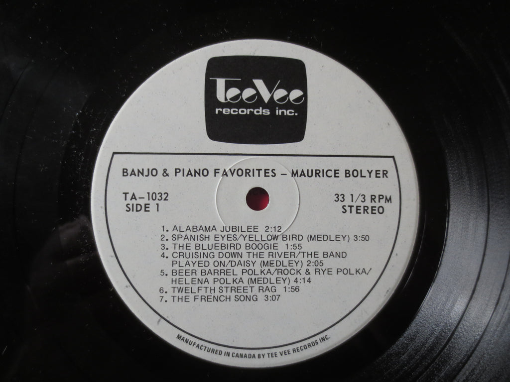 Maurice Bolyer – Banjo and Piano Favorites (1975) Vinyl LP