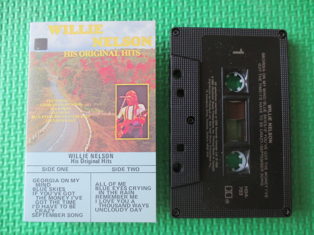Willie Nelson – His Original Hits (1982) Cassette