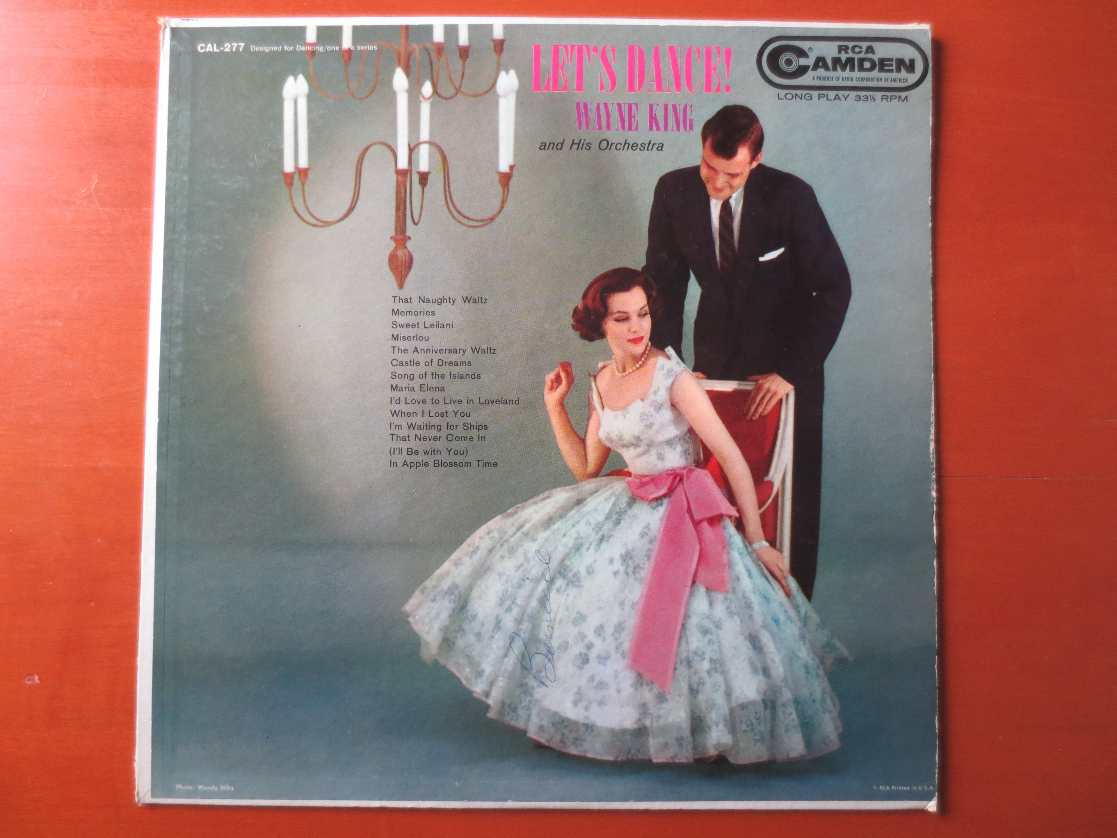 Wayne King – Let's Dance (1955) Vinyl LP
