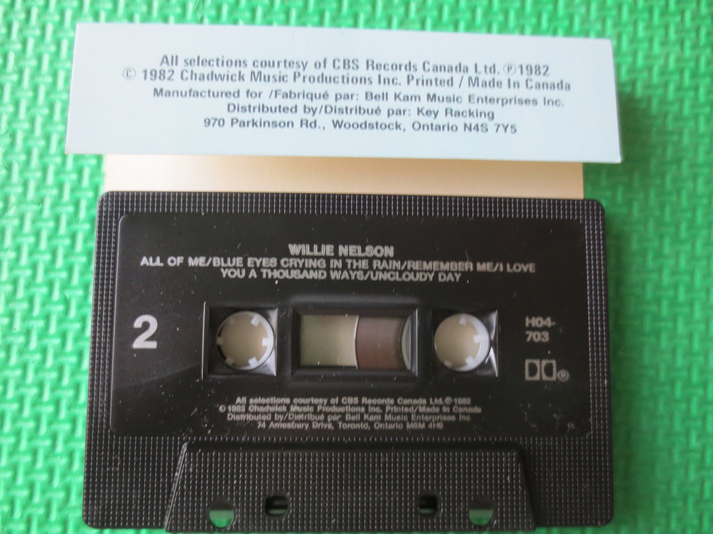 Willie Nelson – His Original Hits (1982) Cassette