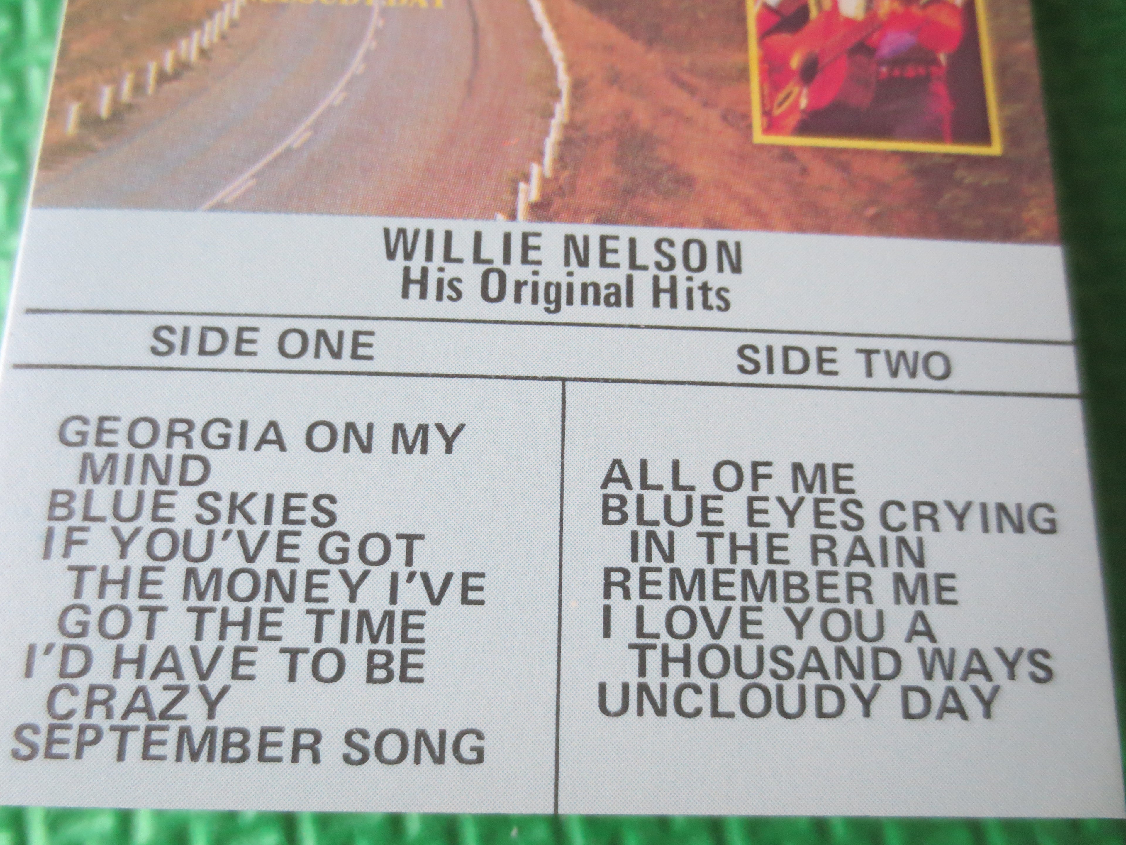 Willie Nelson – His Original Hits (1982) Cassette