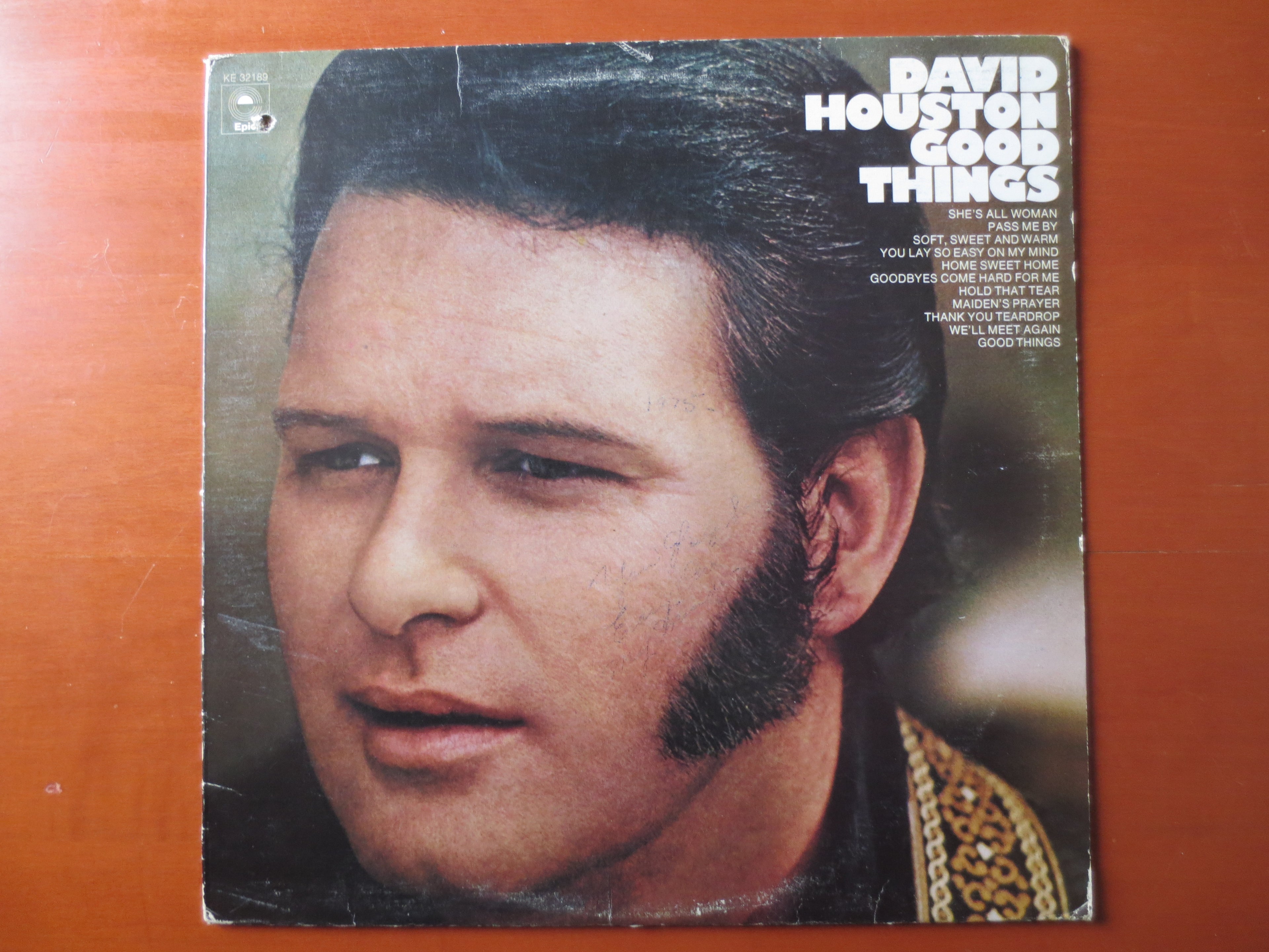 David Houston – Good Things (1973) Vinyl LP