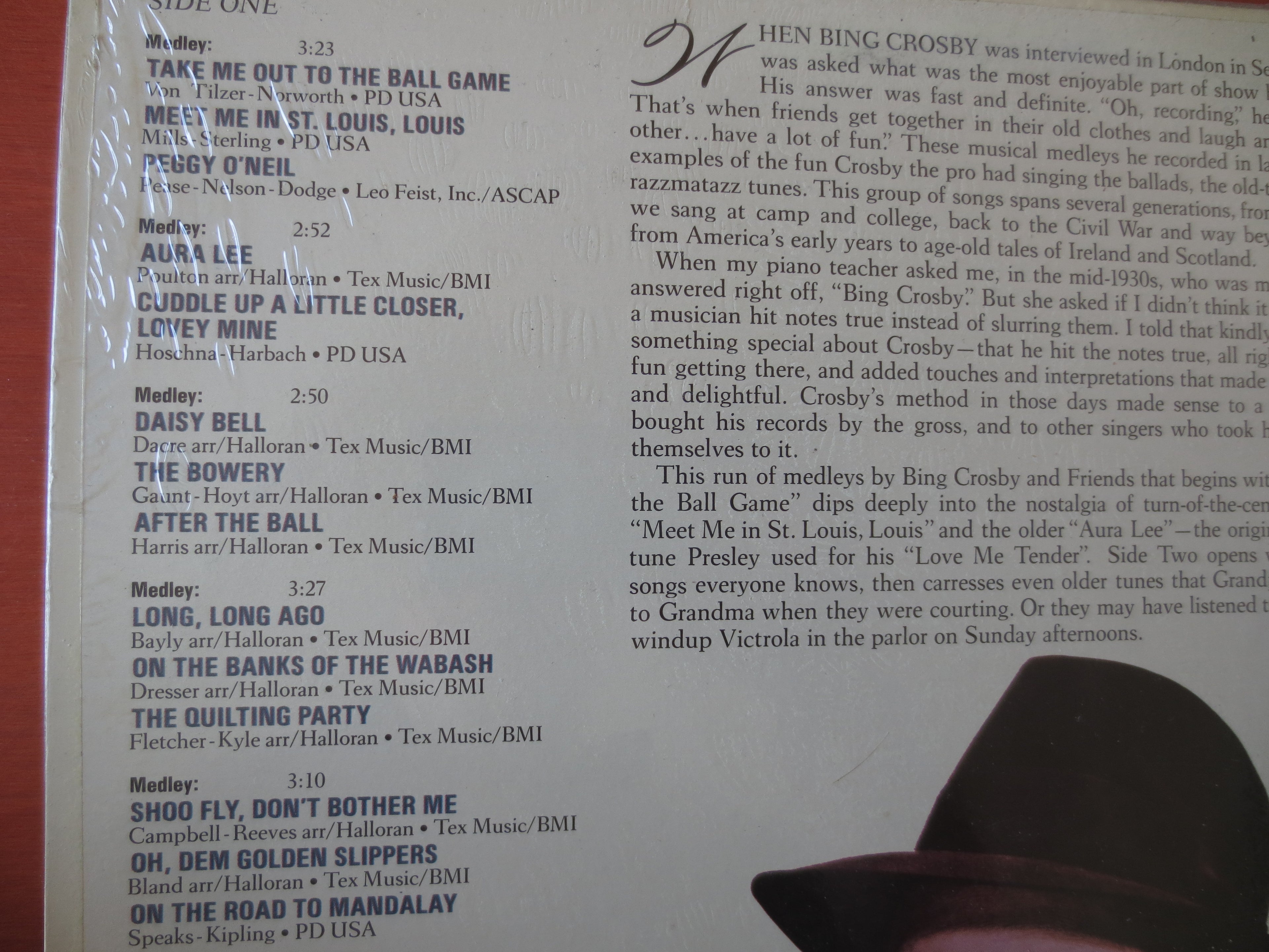 Bing Crosby – Crosby Classics (1977) Vinyl LP