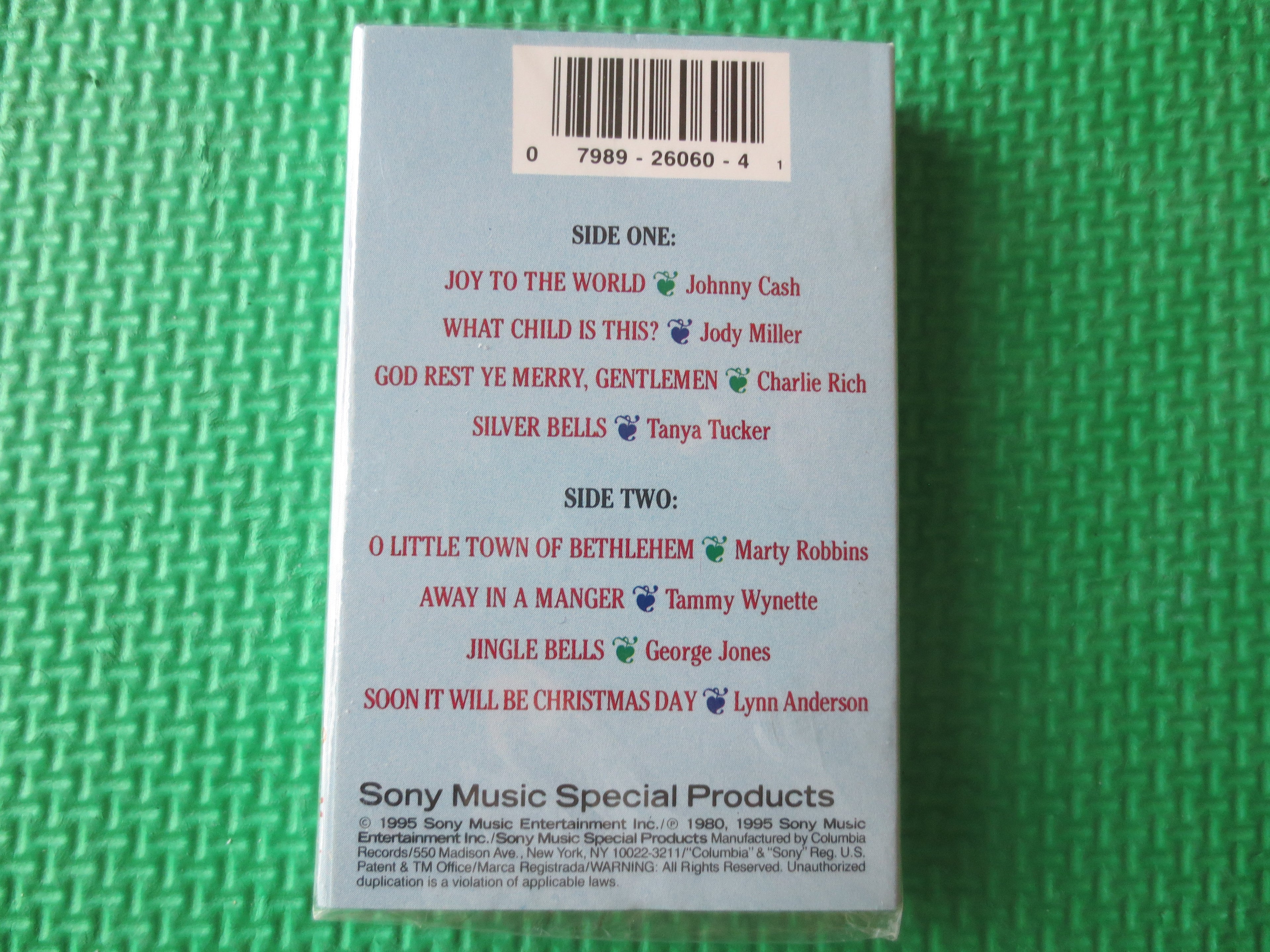 Country Sound of Christmas (1995) Cassette — Factory Sealed