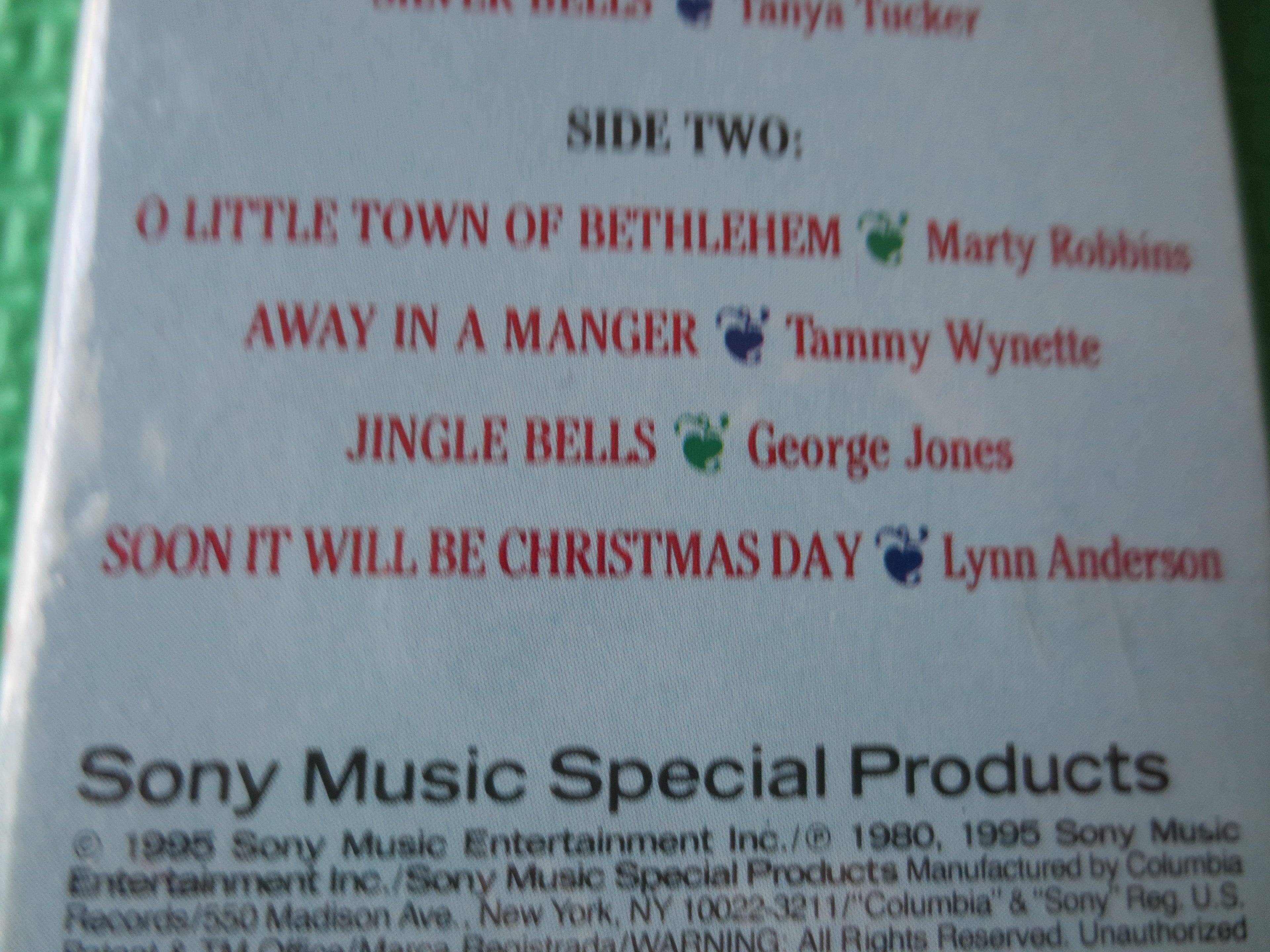 Country Sound of Christmas (1995) Cassette — Factory Sealed