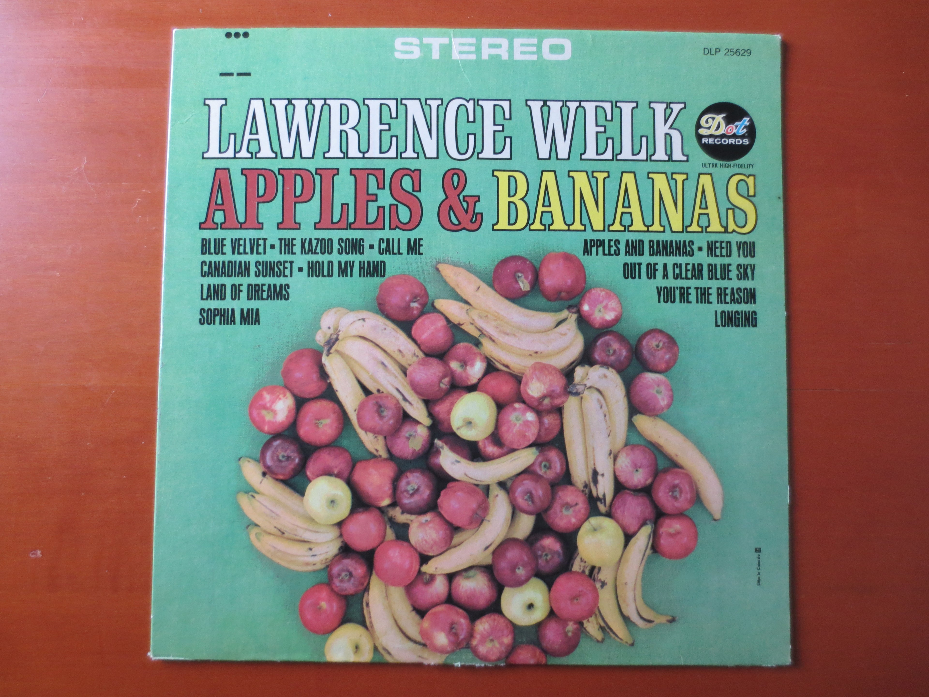 Lawrence Welk – Apples and Bananas (1965) Vinyl LP