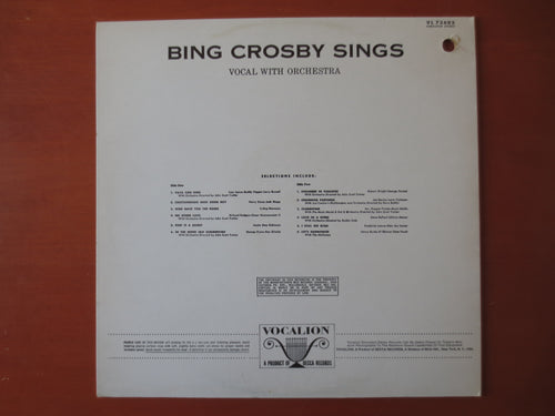 Bing Crosby – Bing Crosby Sings (1973) Vinyl LP