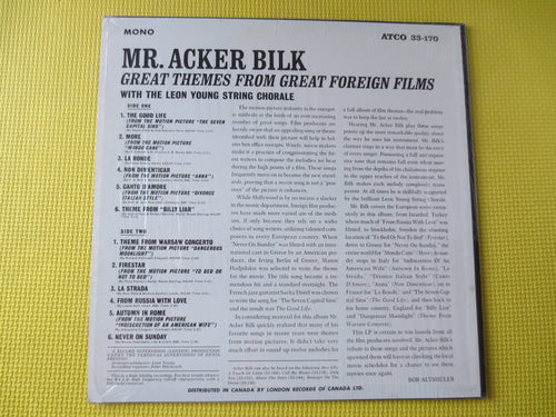 Acker Bilk – Great Themes from Great Foreign Films (1965) Vinyl LP