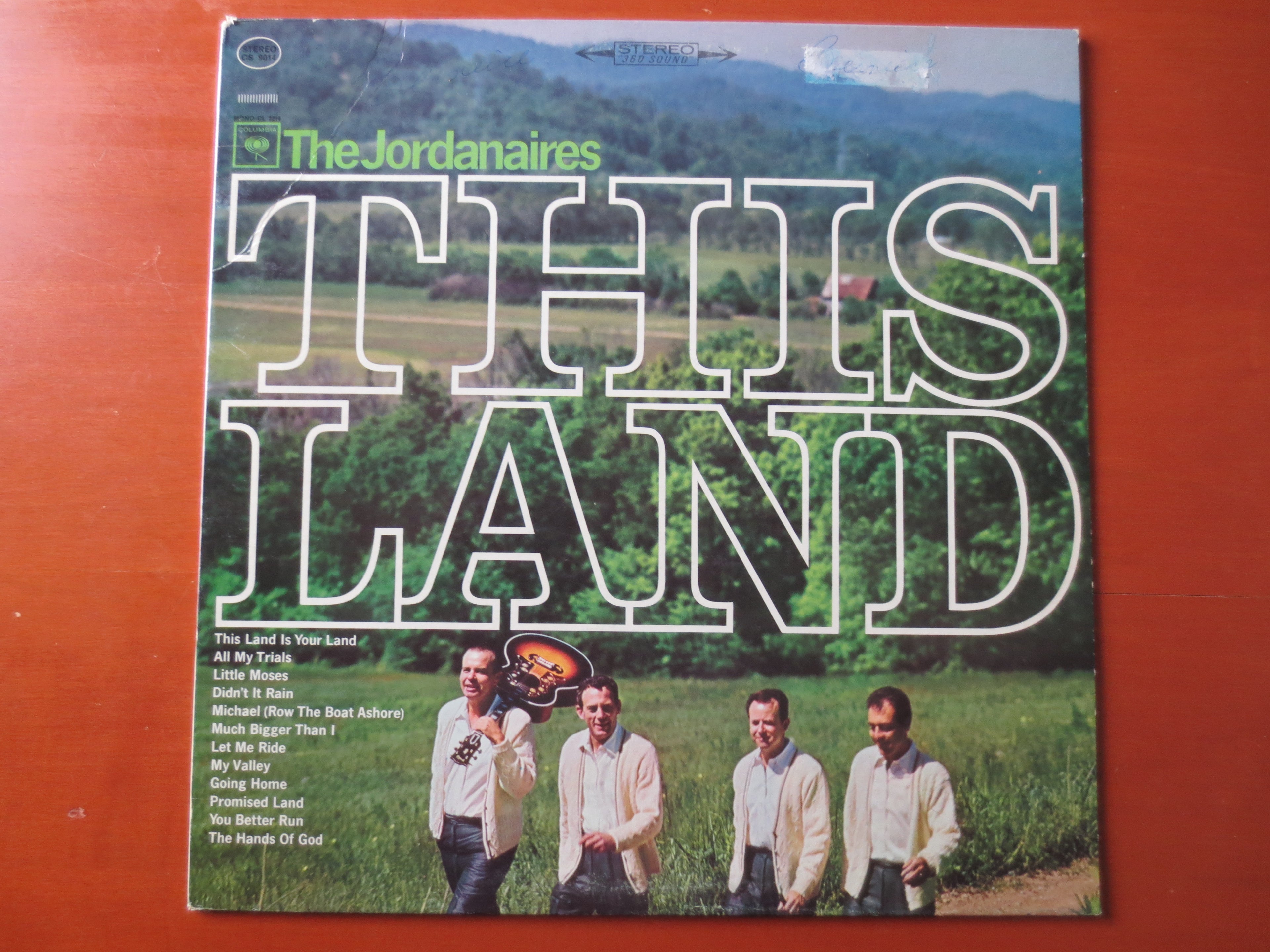 The Jordanaires – This Land (1964) Vinyl LP