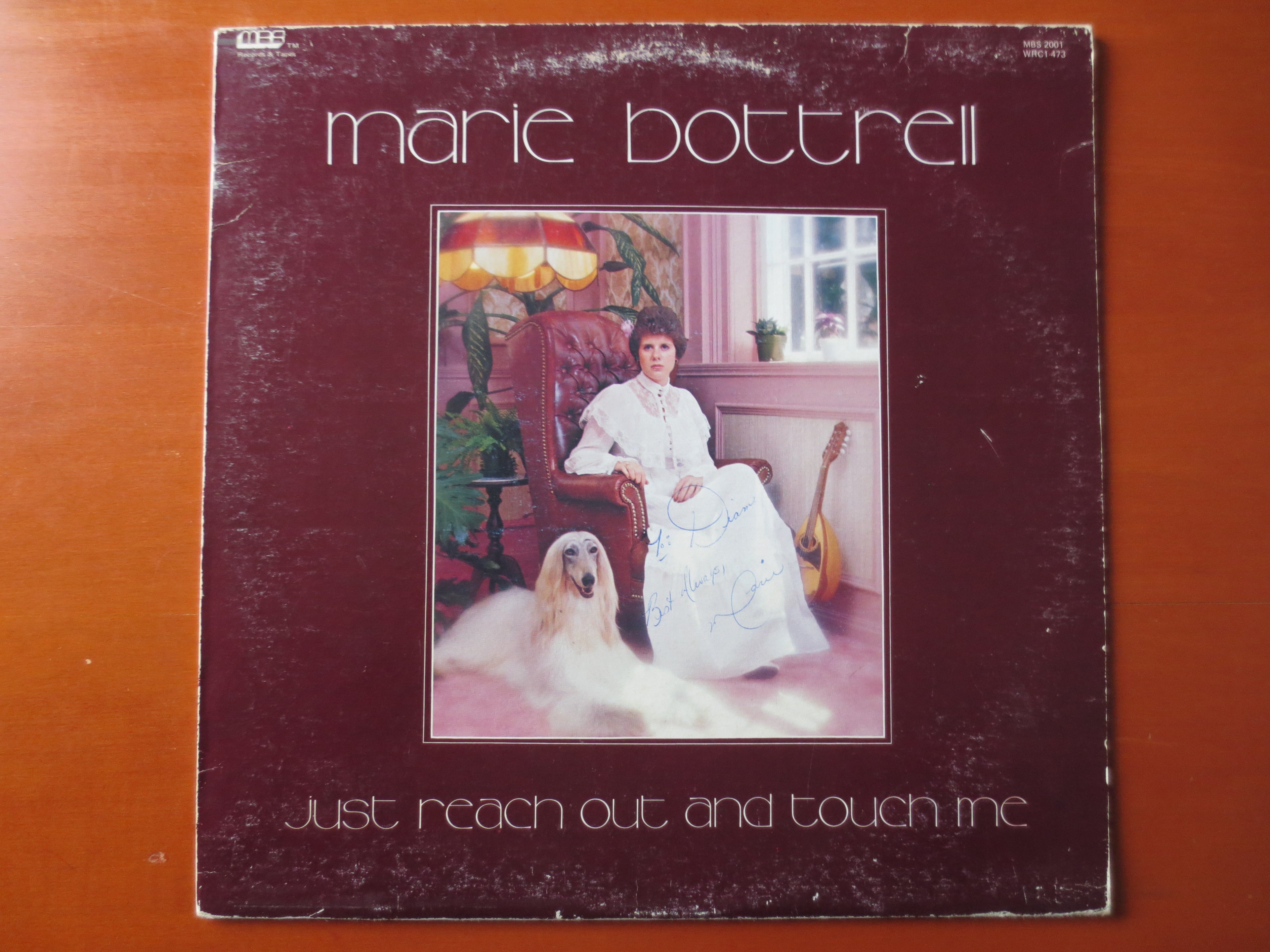 Marie Bottrell – Just Reach Out and Touch Me (1978) Autographed Vinyl LP