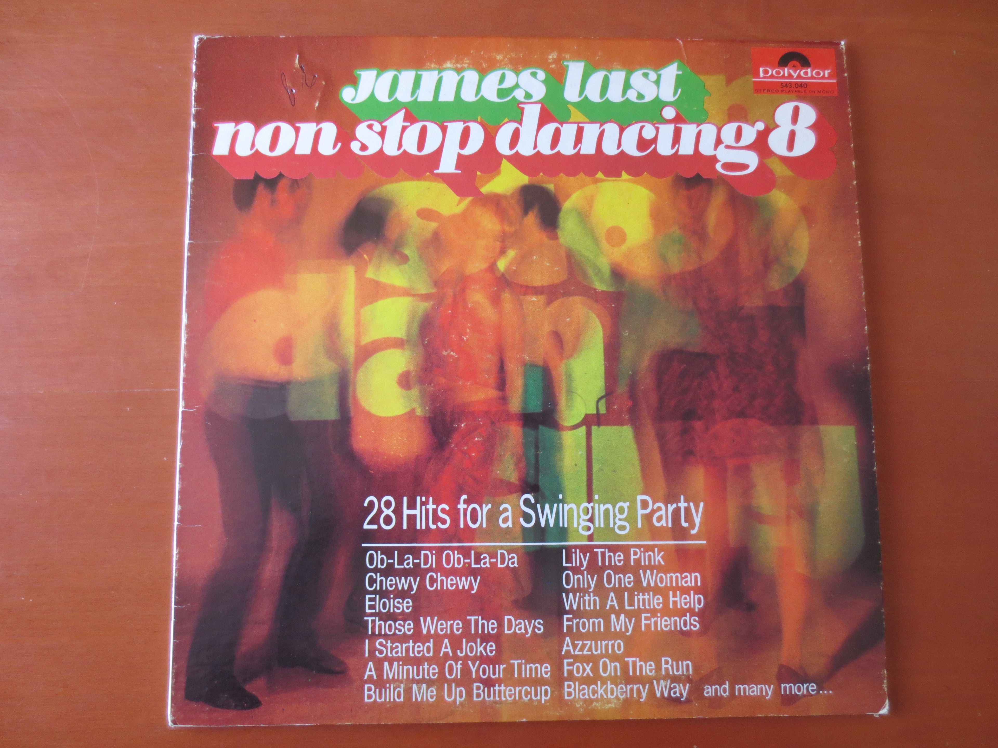 James Last – Non Stop Dancing 8 (1969) Vinyl LP