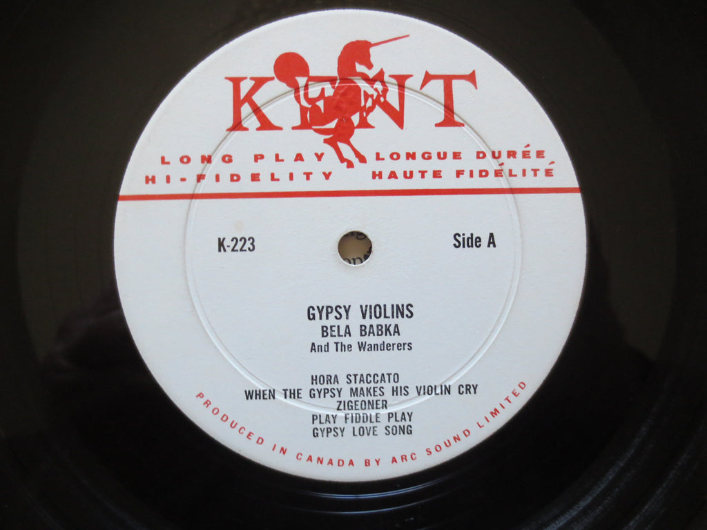 Bela Babka – Gypsy Violins (1960) Vinyl LP