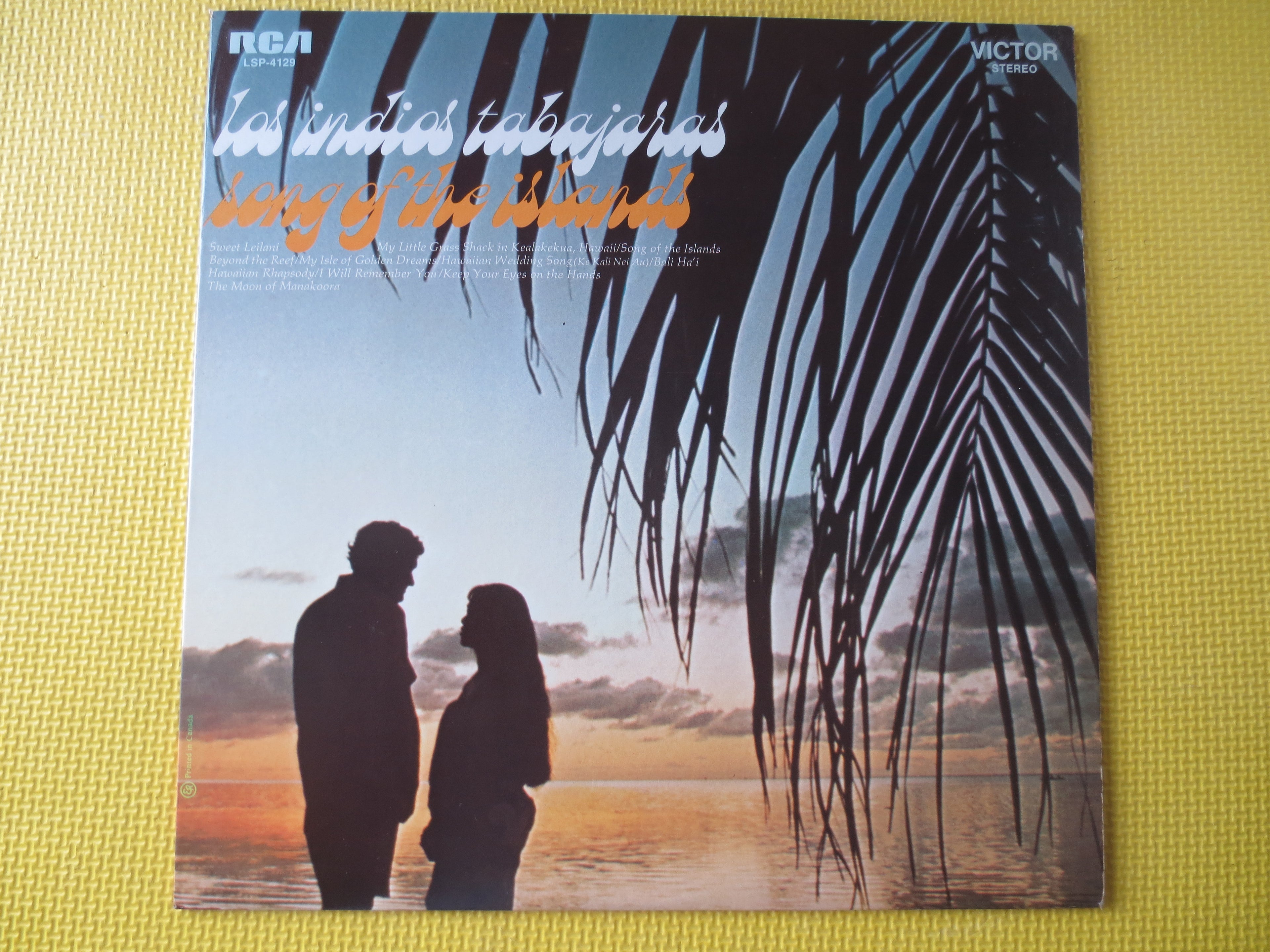 Los Indios Tabajaras – Song of the Islands (1969) Vinyl LP