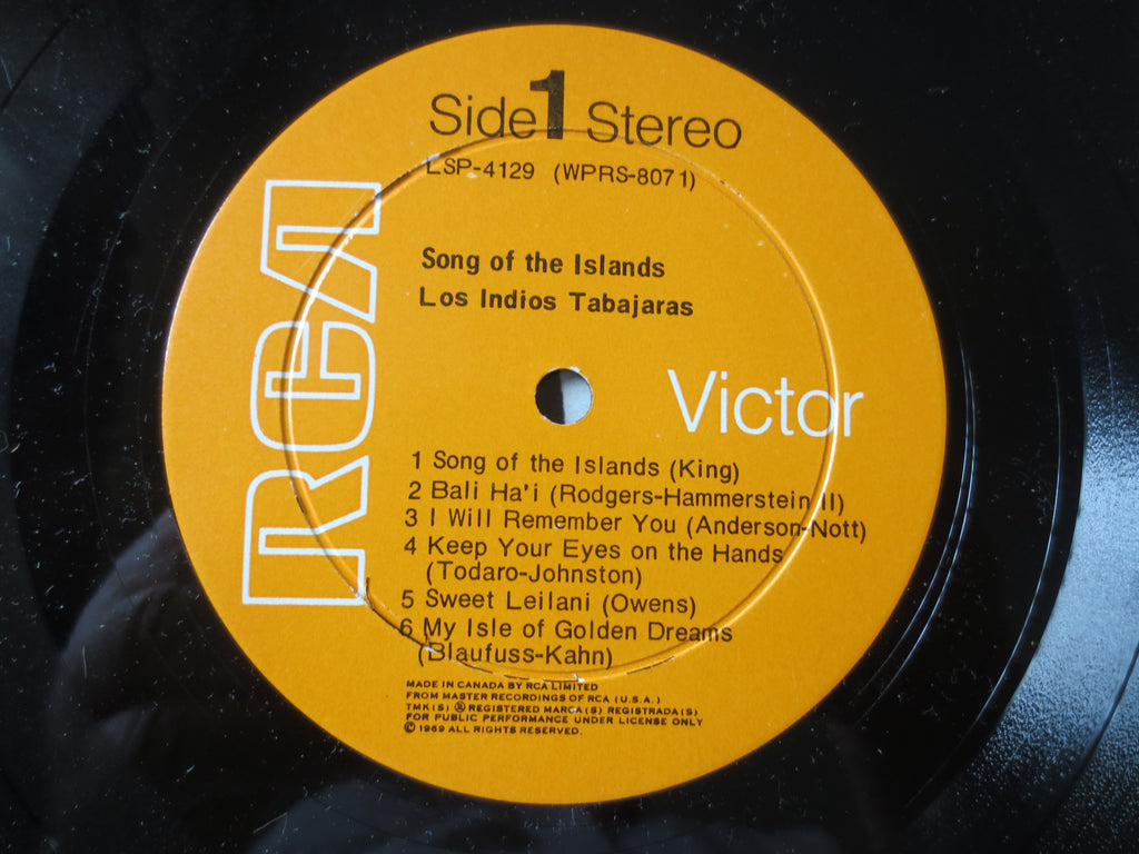 Los Indios Tabajaras – Song of the Islands (1969) Vinyl LP