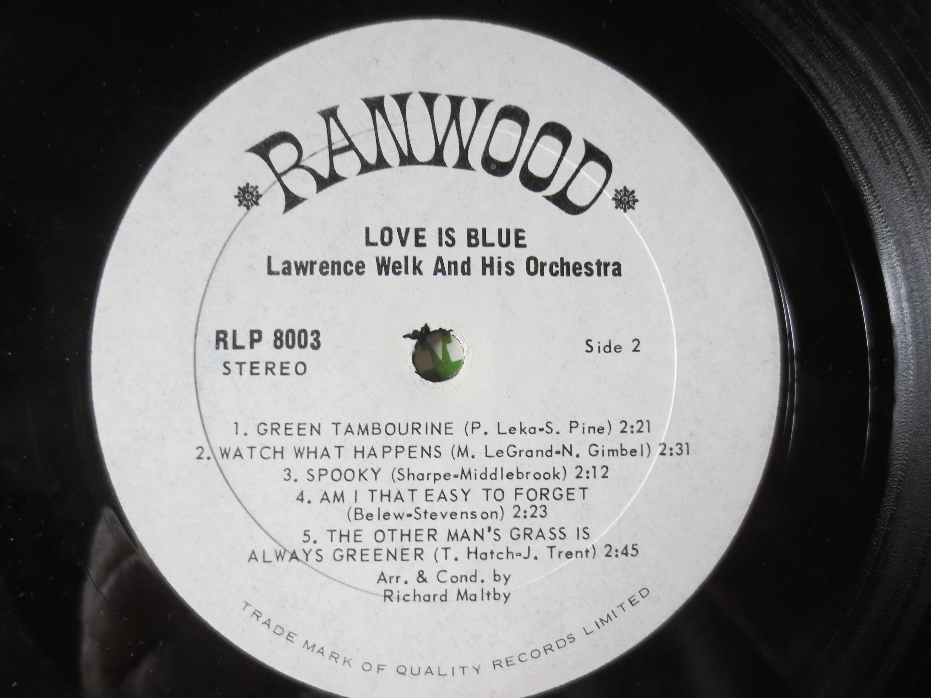 Lawrence Welk – Love Is Blue (1969) Vinyl LP