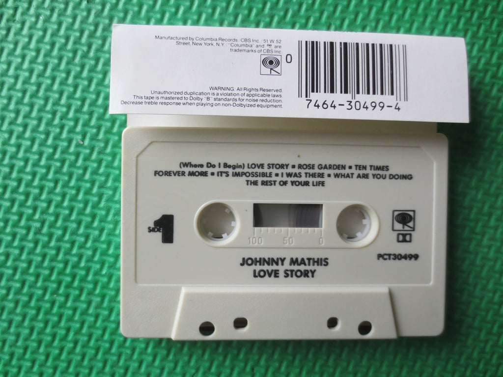 Johnny Mathis – Love Story (1971) Cassette