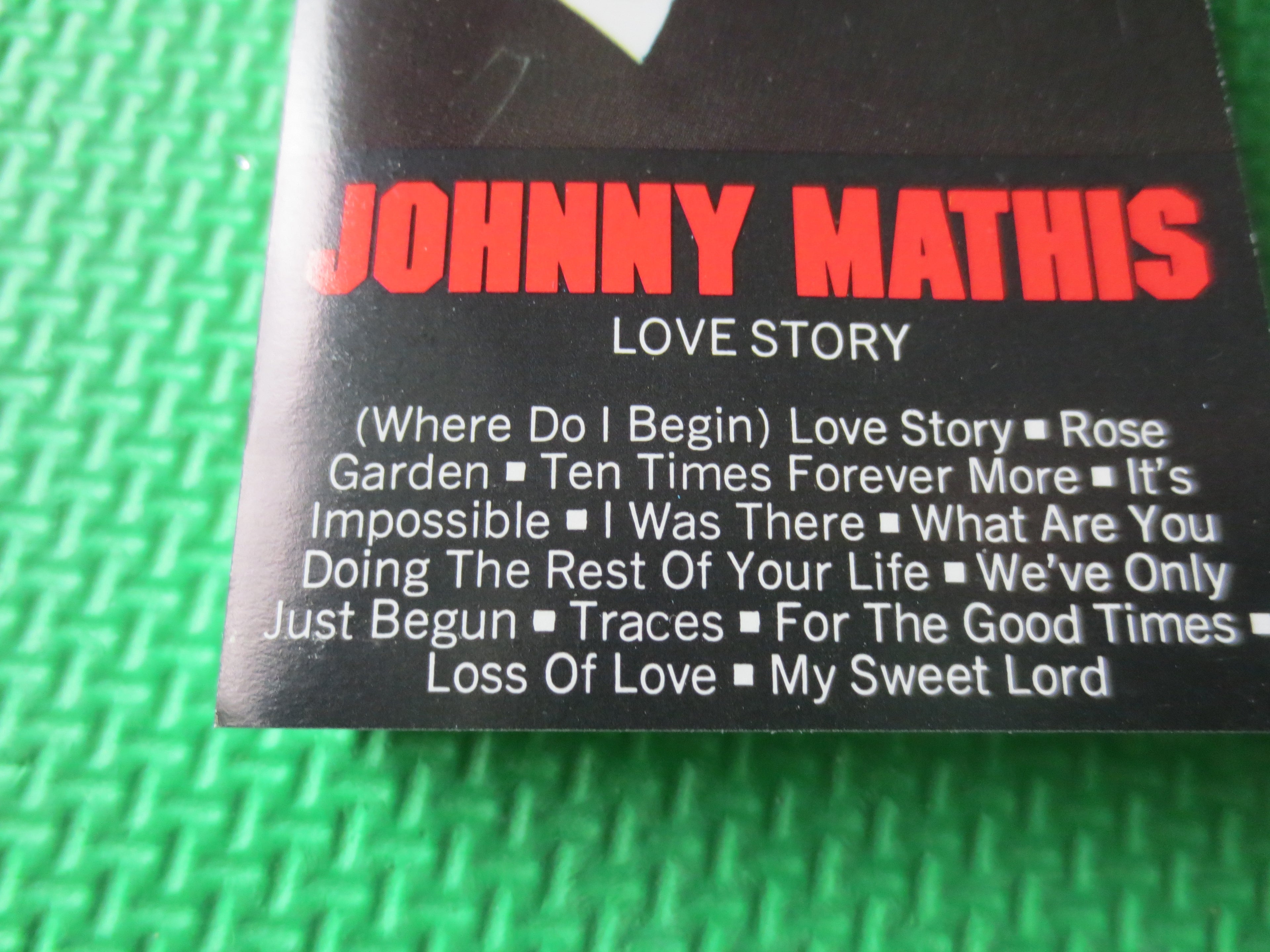Johnny Mathis – Love Story (1971) Cassette