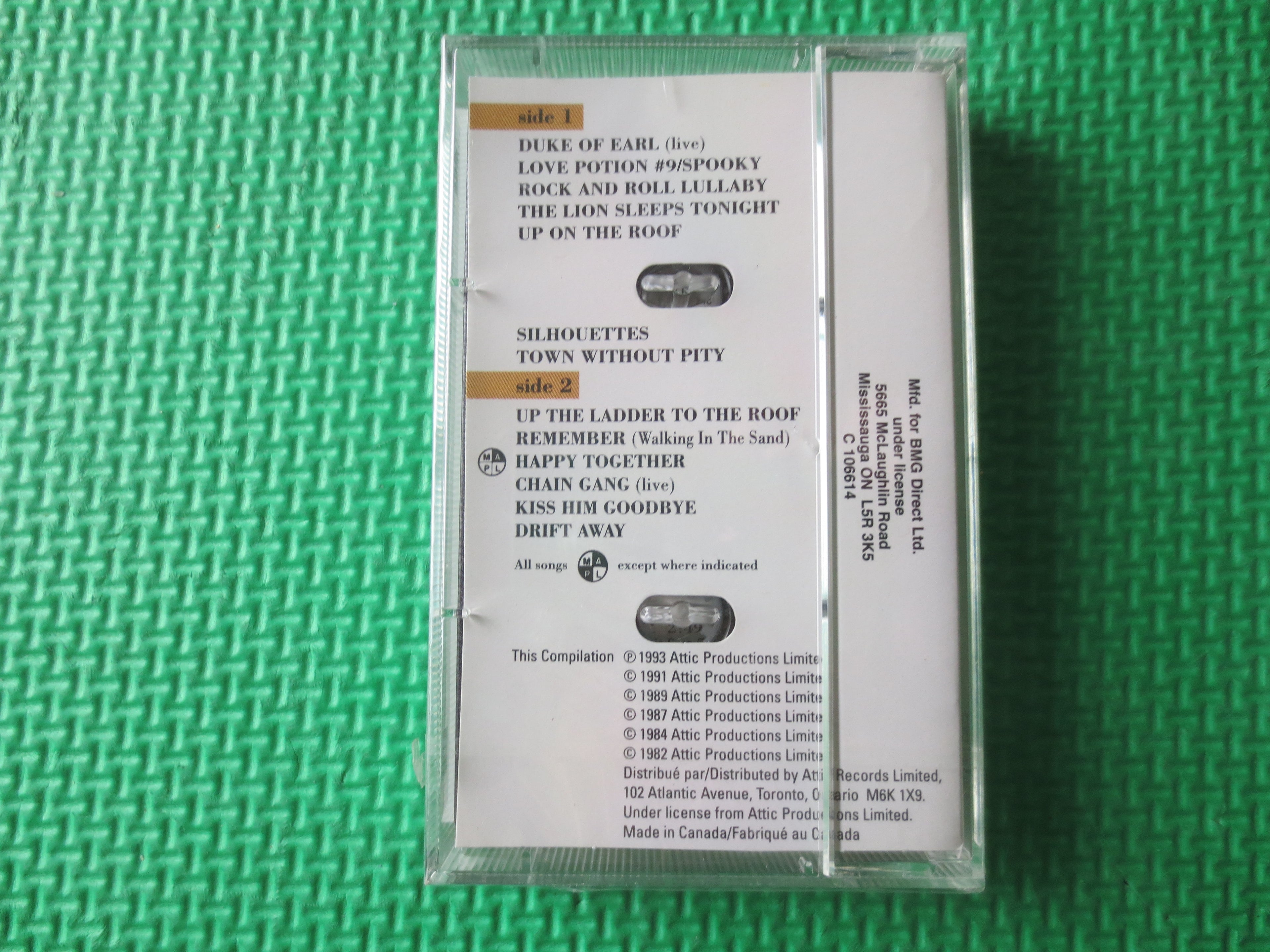 The Nylons – Illustrious (1993) Cassette — Factory Sealed